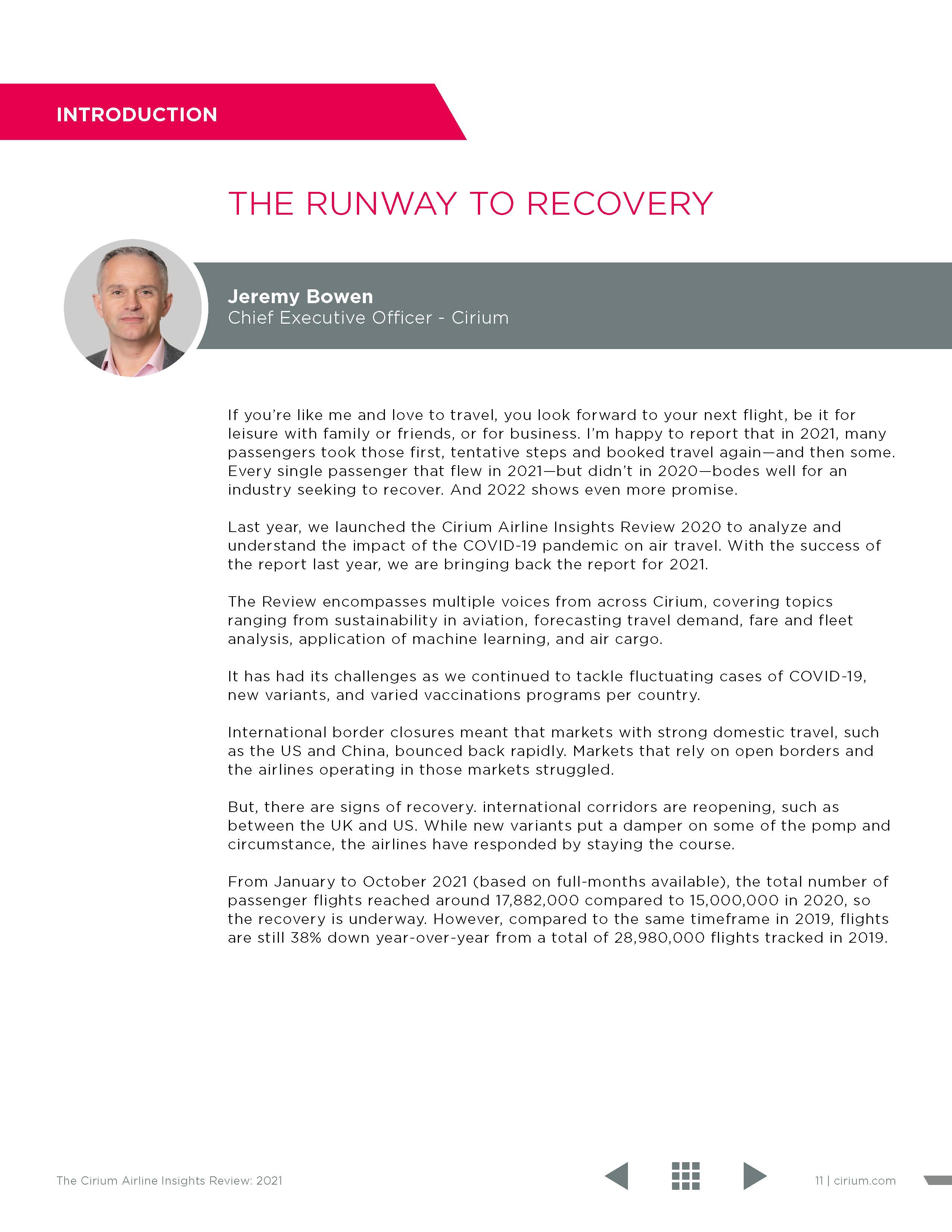 全球航空业报告