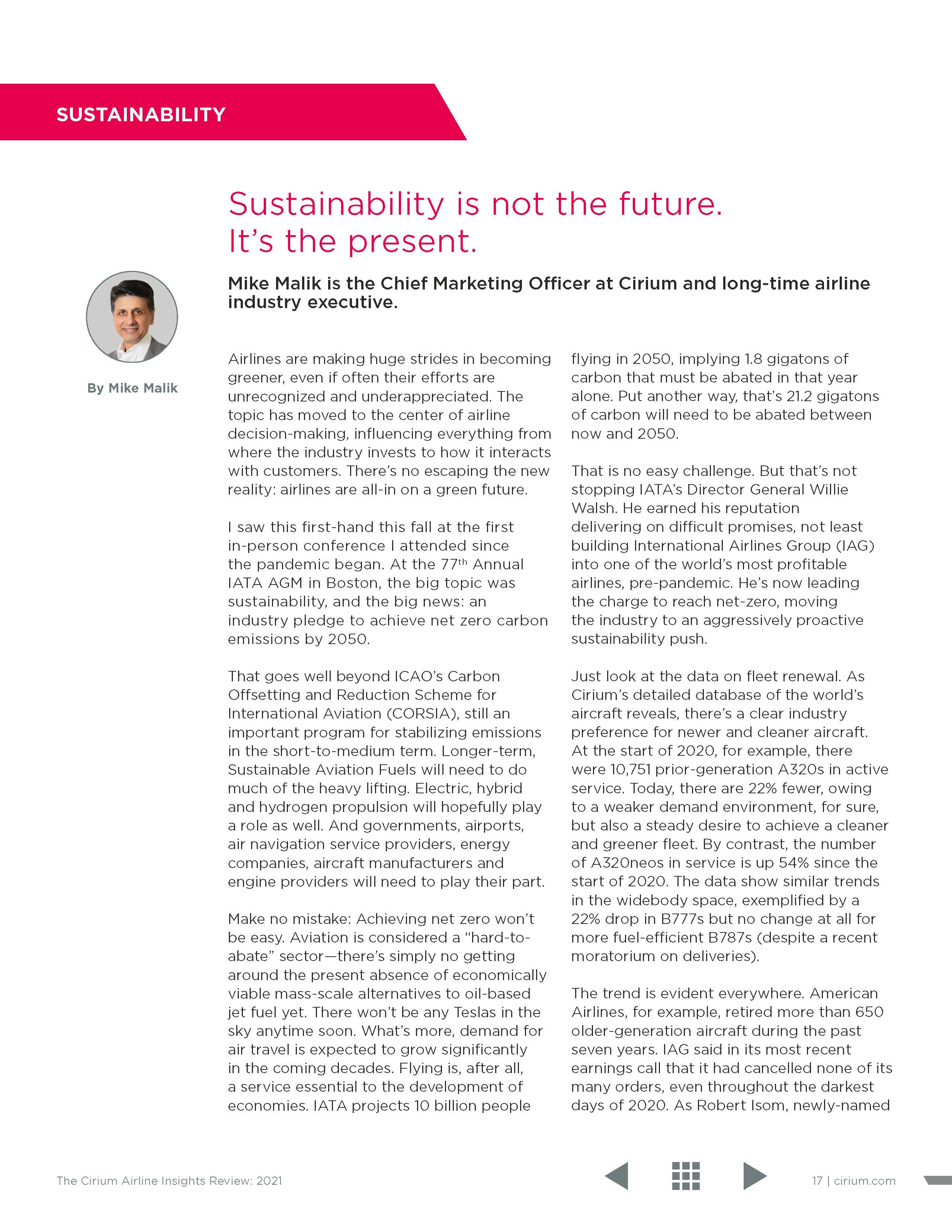 全球航空业报告