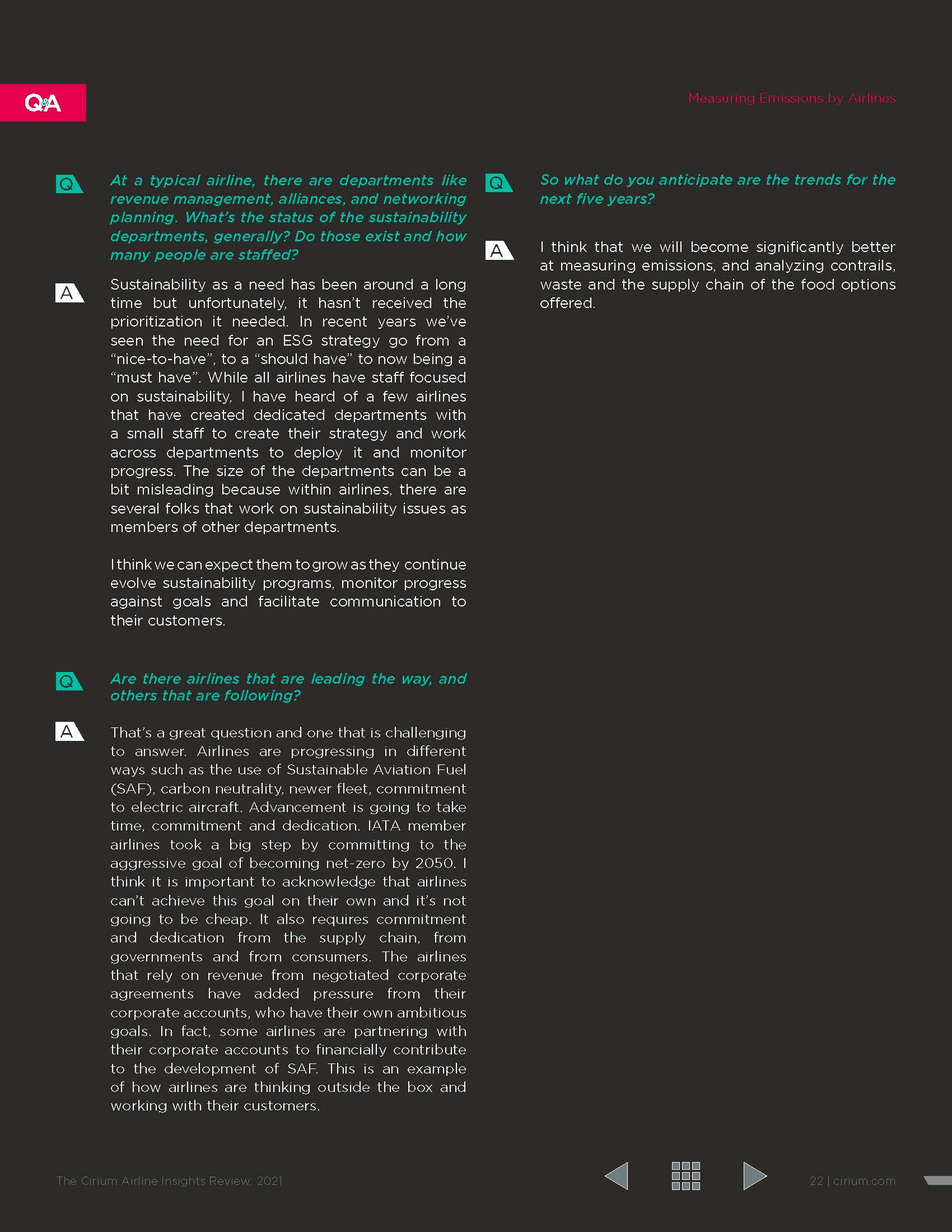 全球航空业报告