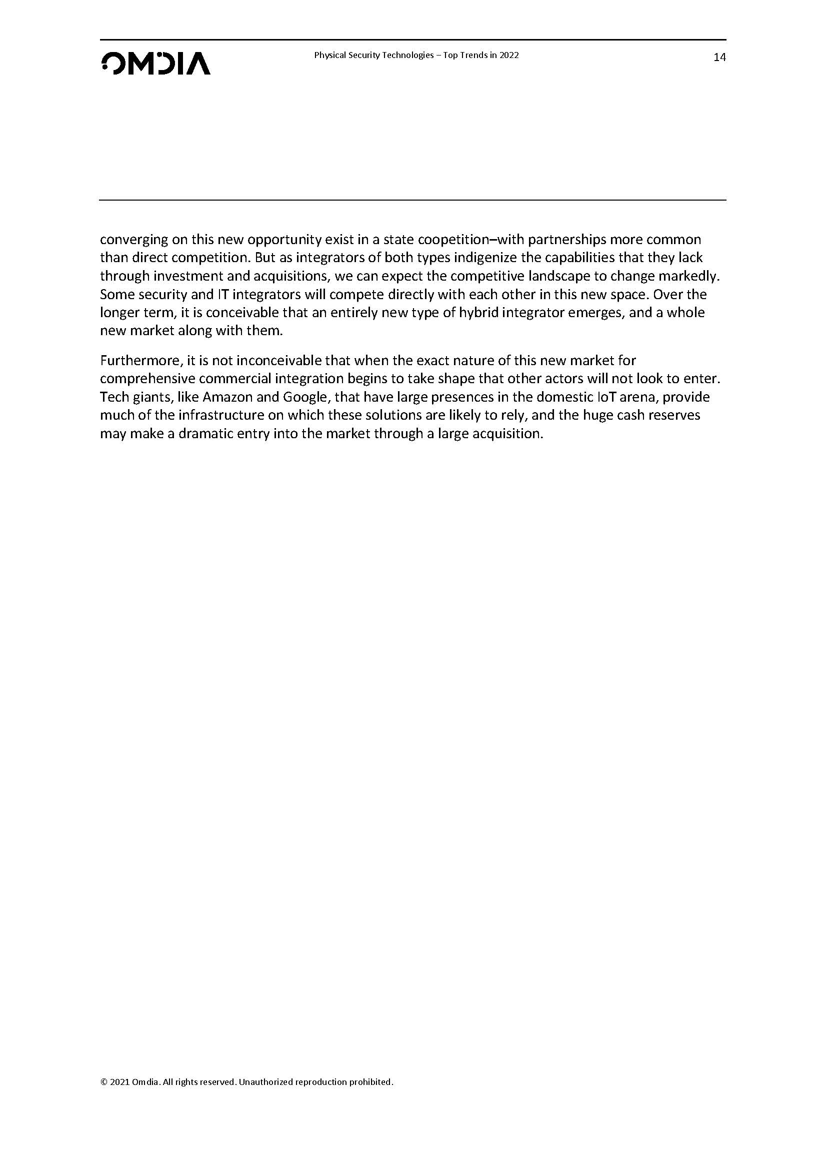 2022安防发展趋势