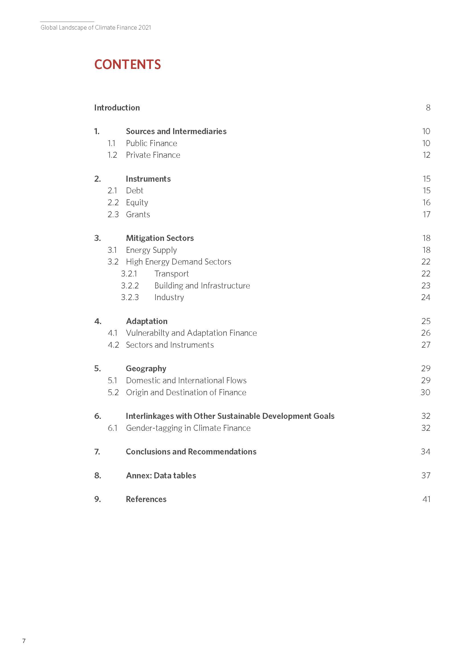 全球气候投融资报告
