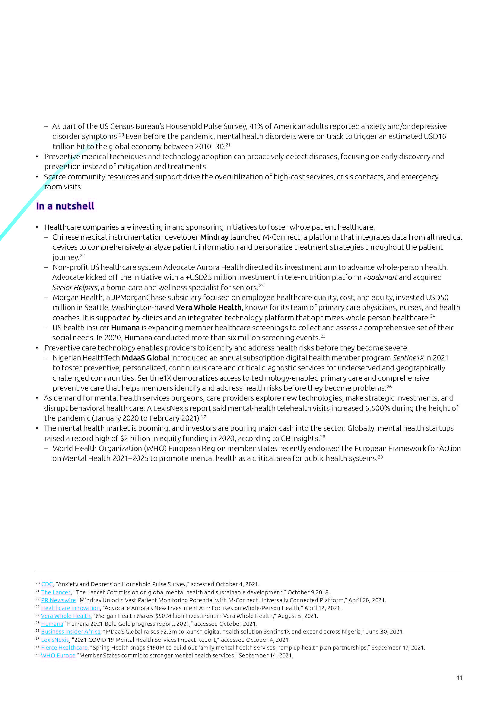 医疗保健趋势预测