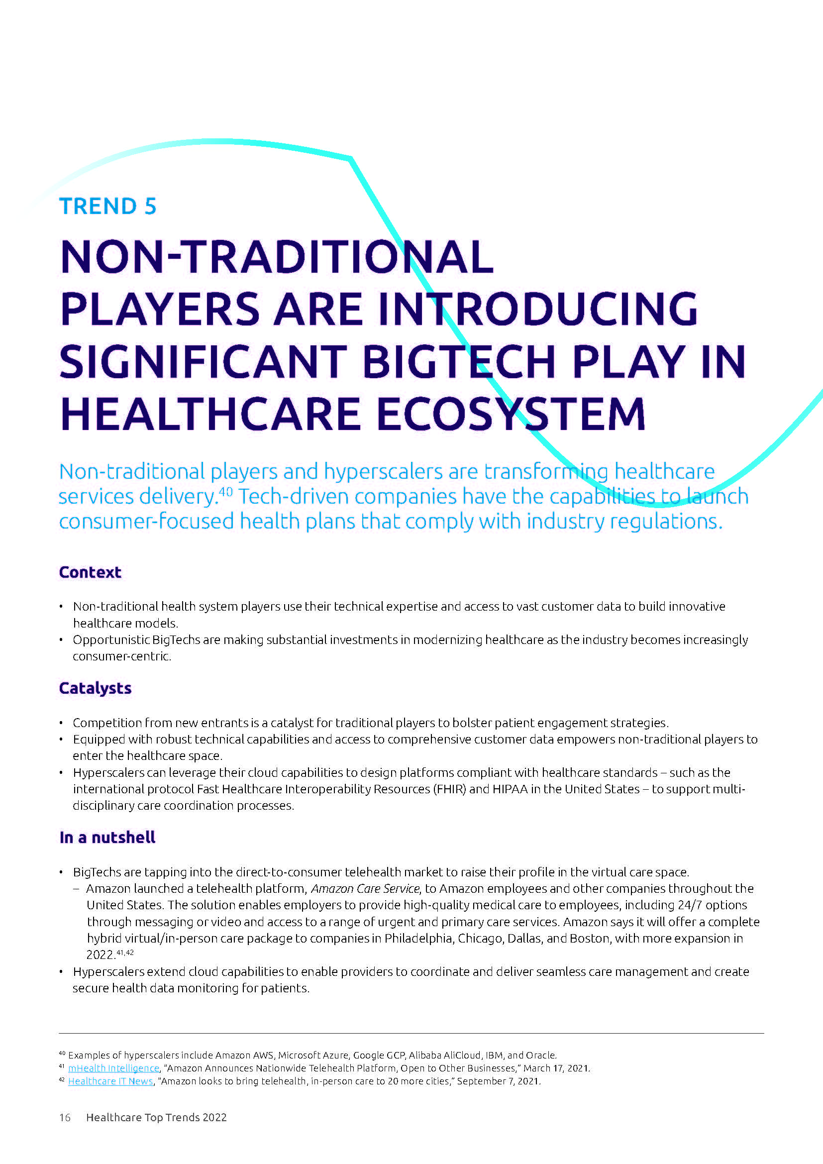医疗保健趋势预测