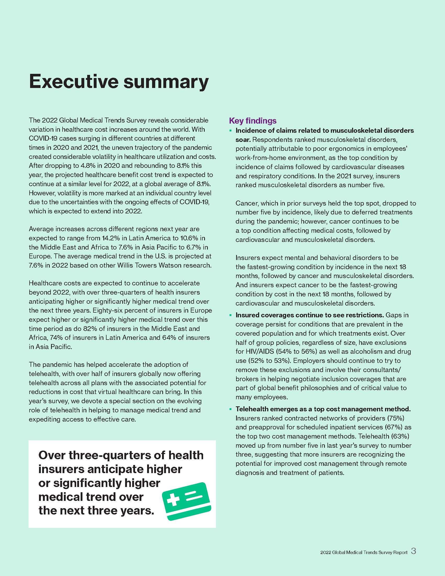 全球医疗趋势调查报告