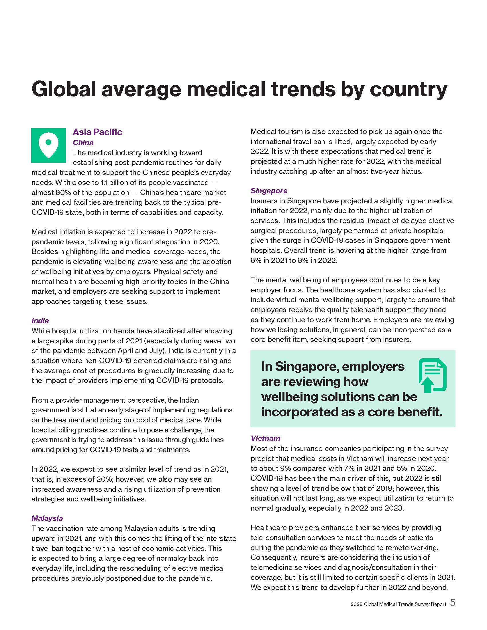全球医疗趋势调查报告