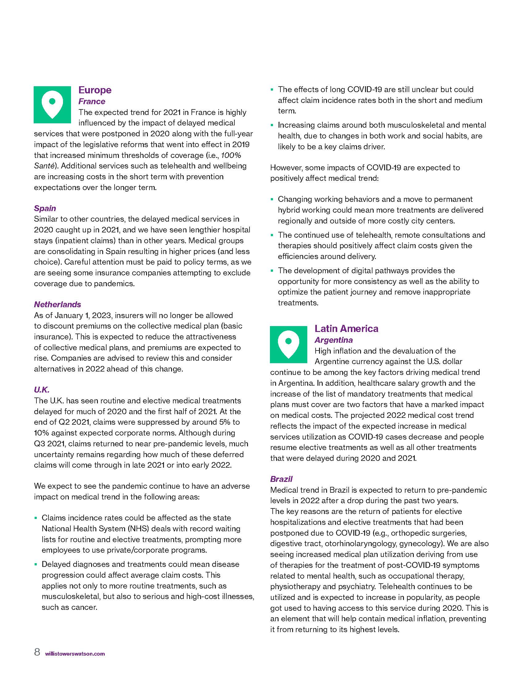 全球医疗趋势调查报告