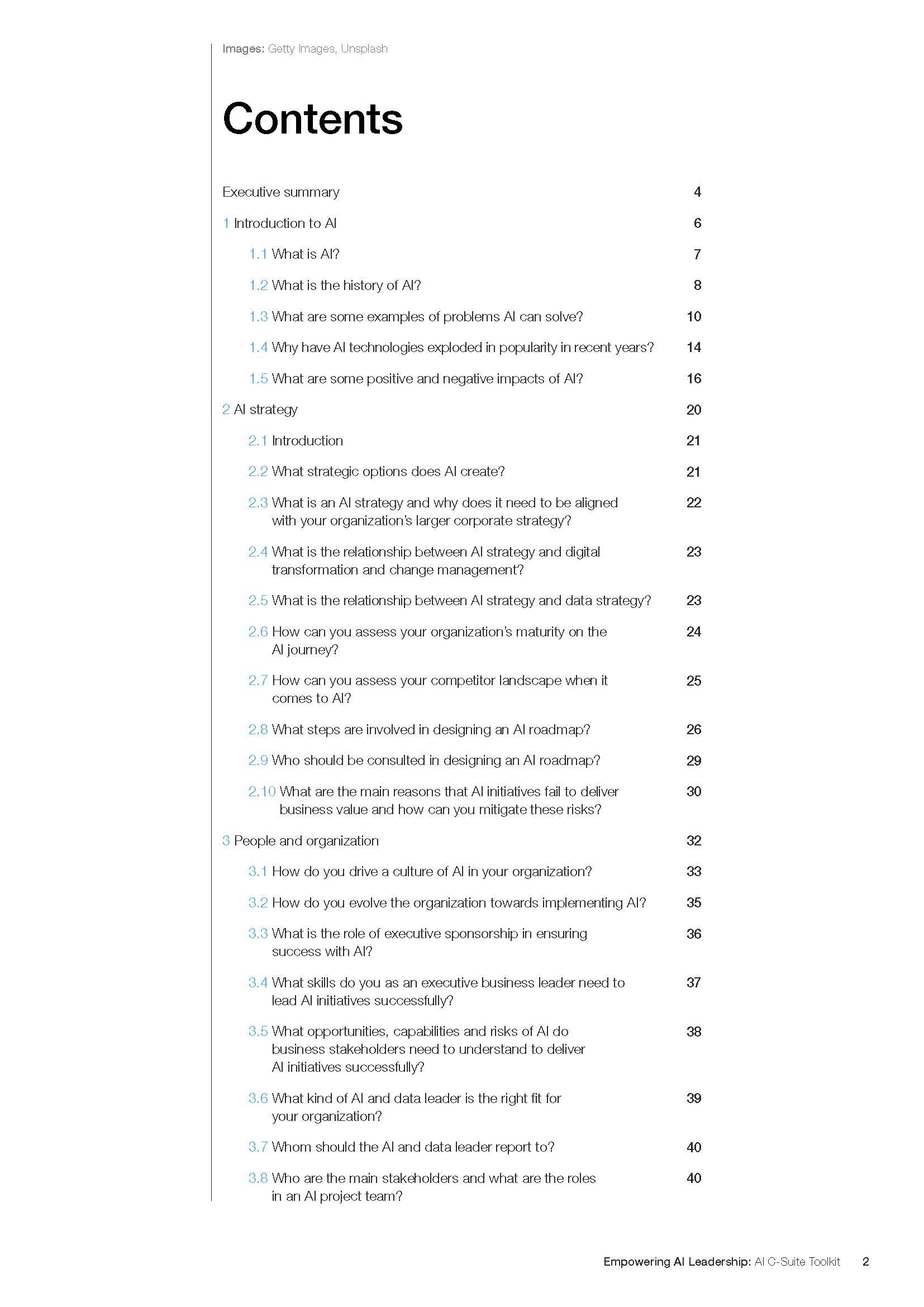 人工智能领导力分析