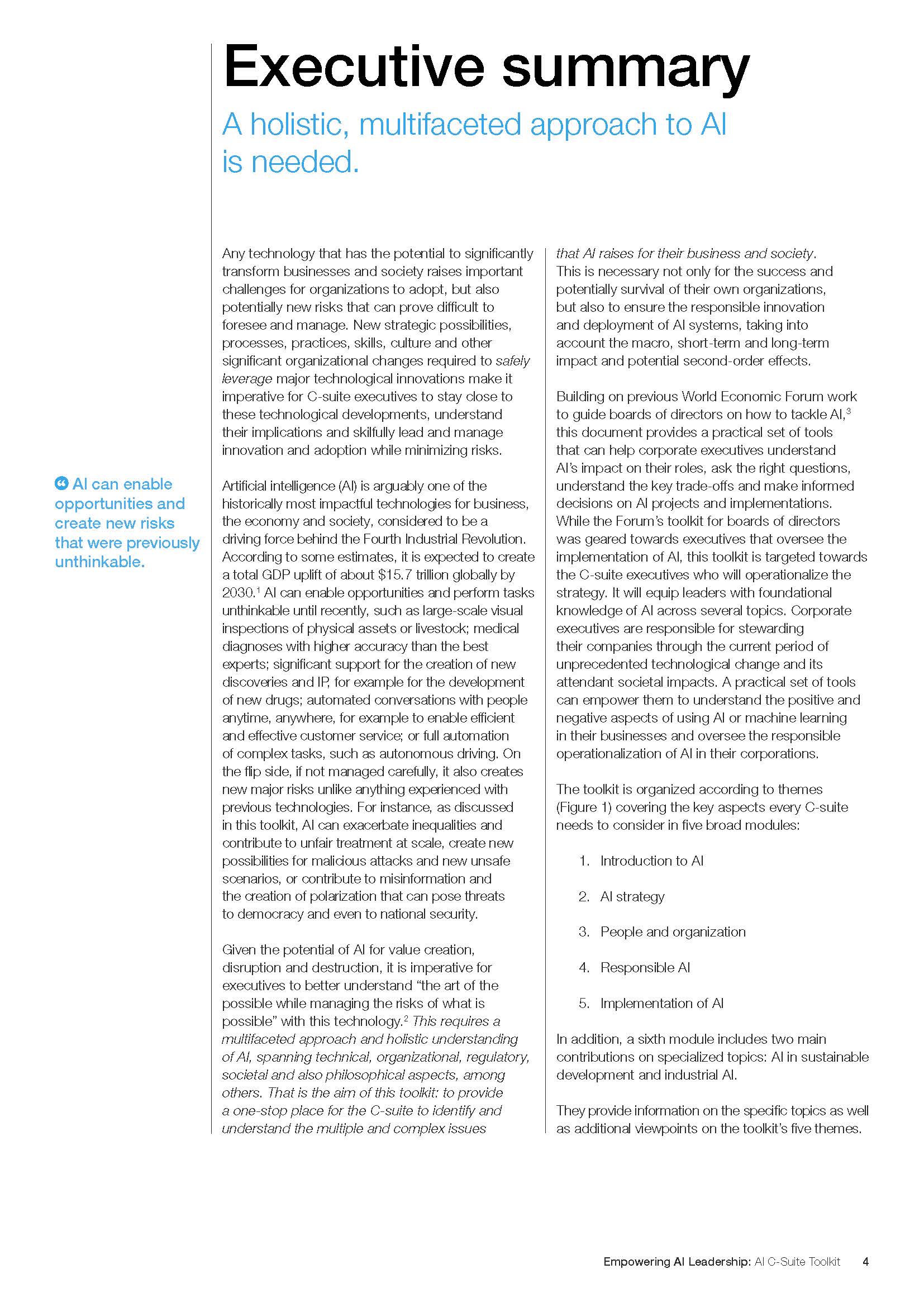 人工智能领导力分析