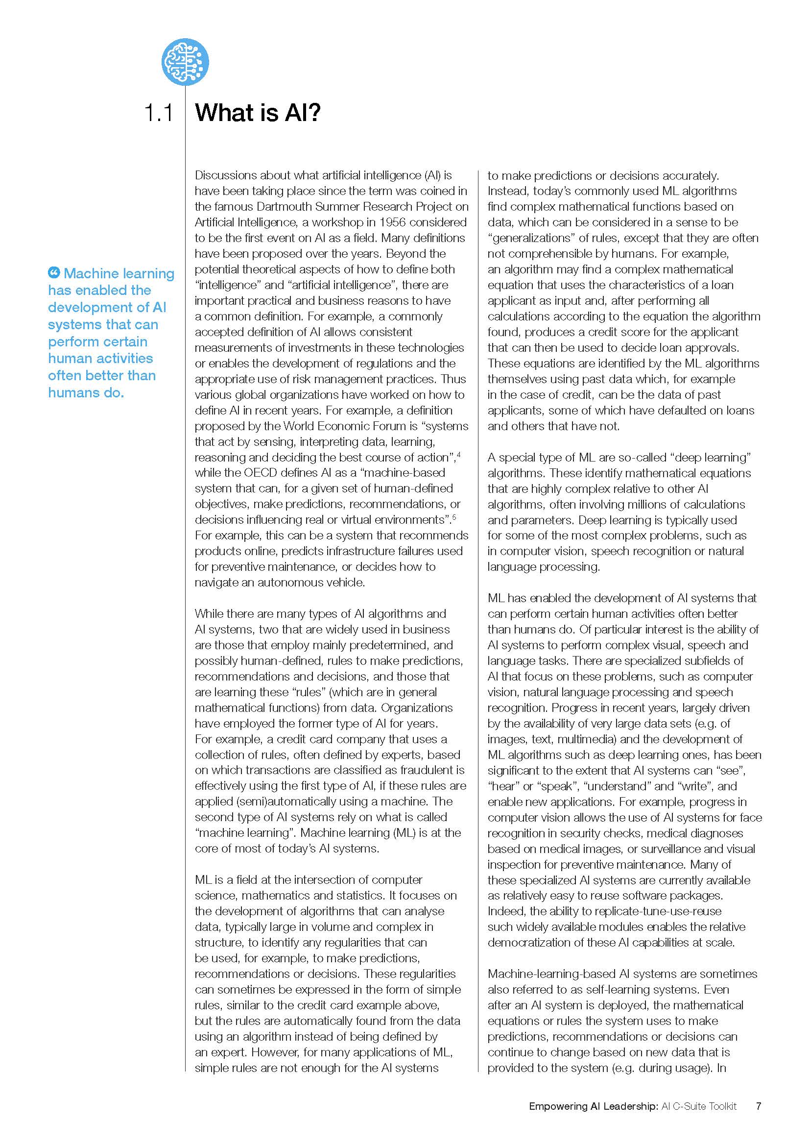 人工智能领导力分析