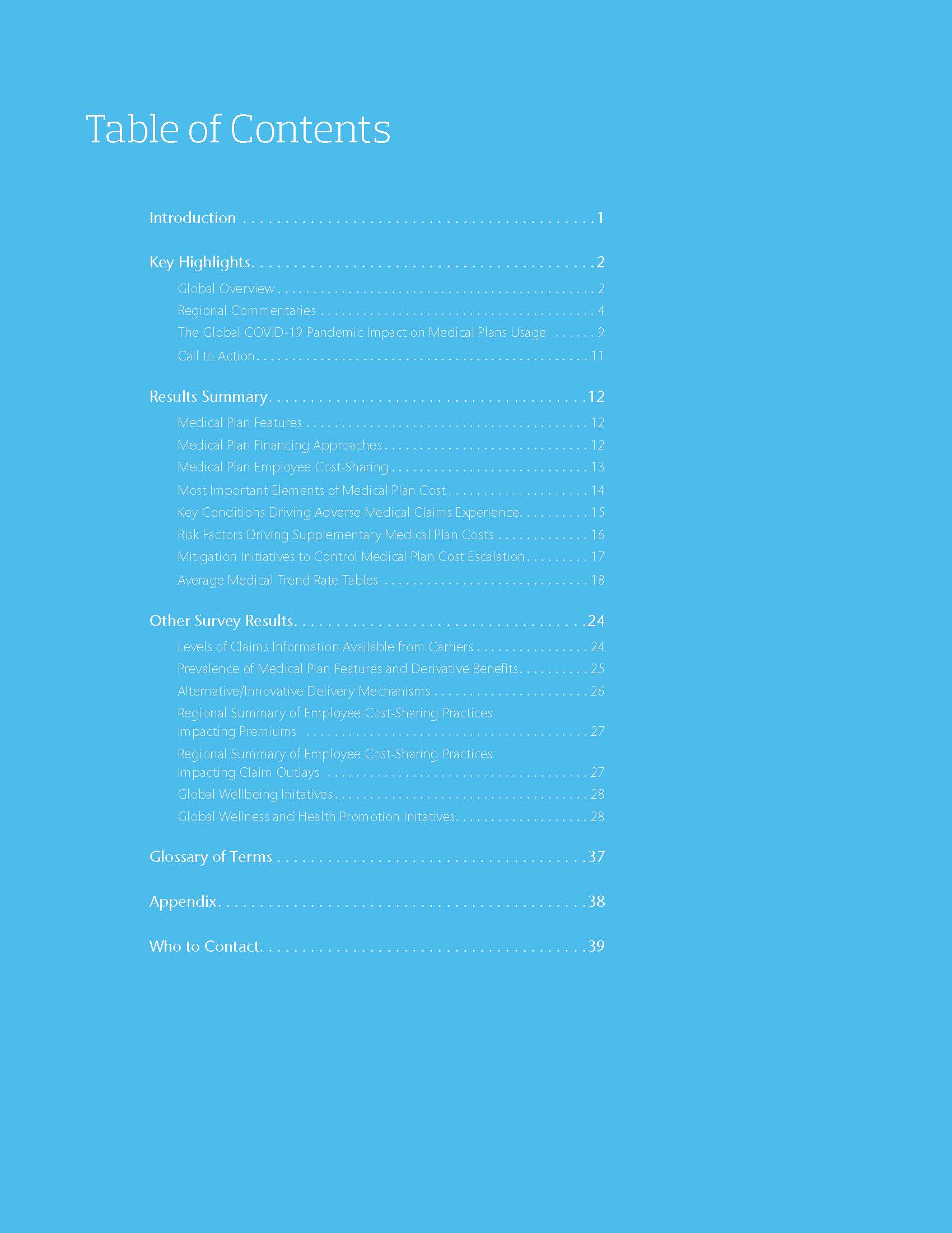 全球医疗趋势报告