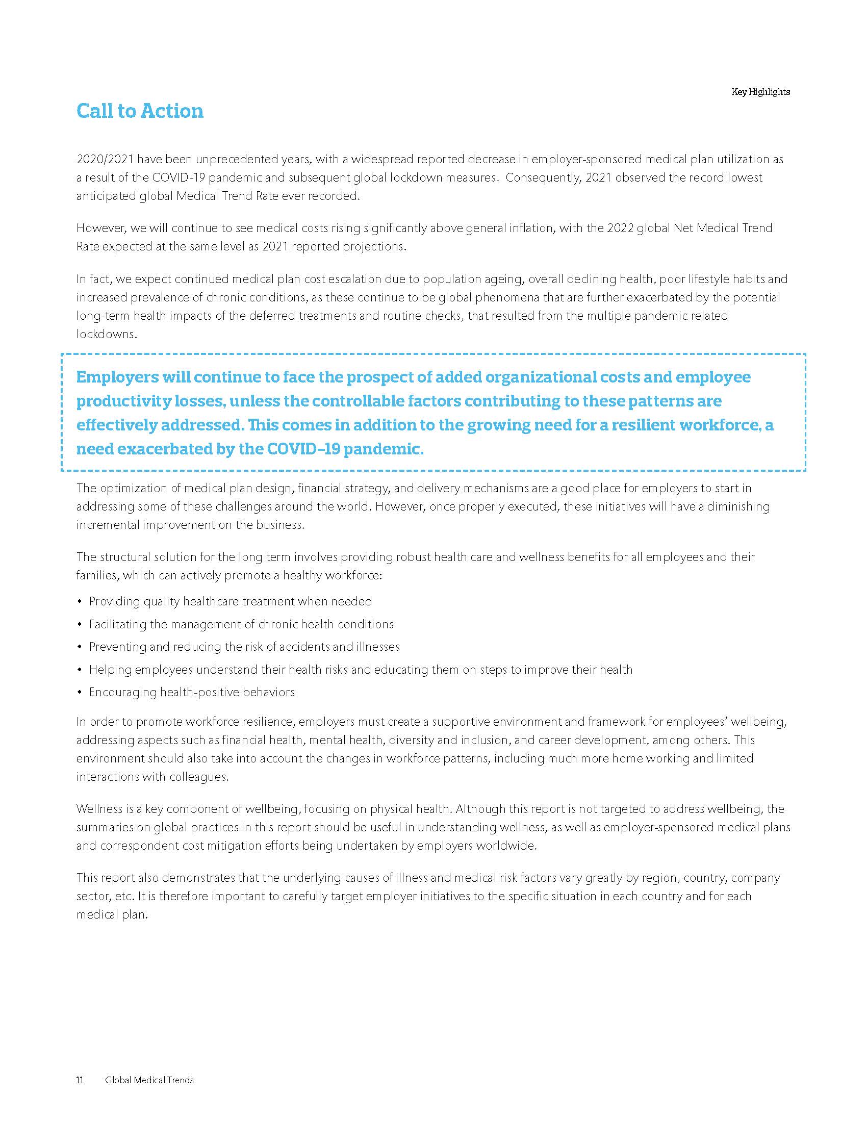 全球医疗趋势报告