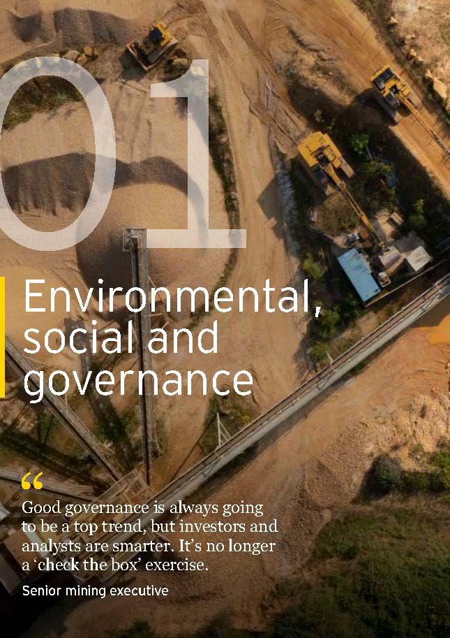 采矿及金属行业面临的业务风险