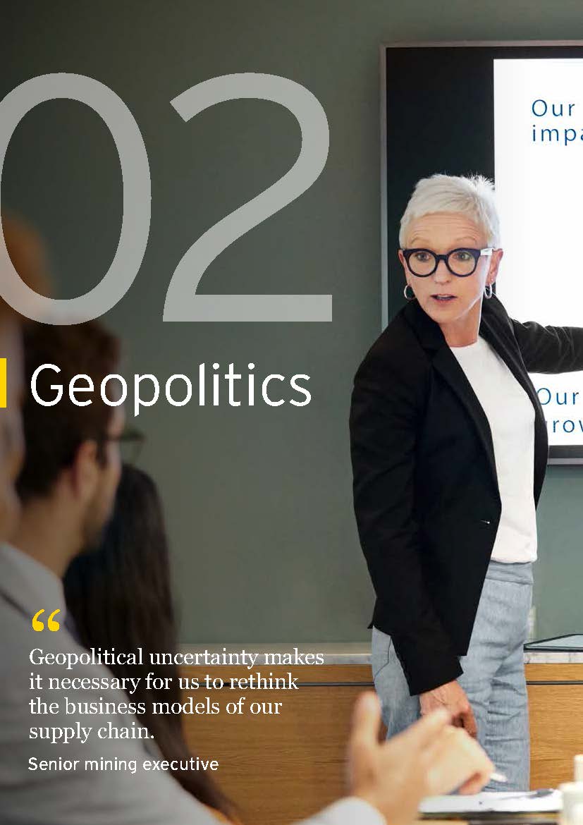 采矿及金属行业面临的业务风险