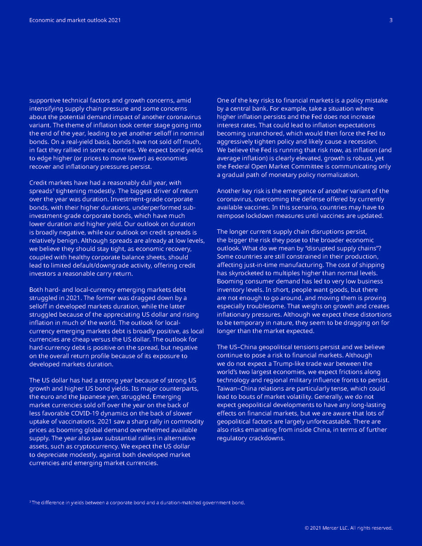 2022年全球经济展望报告