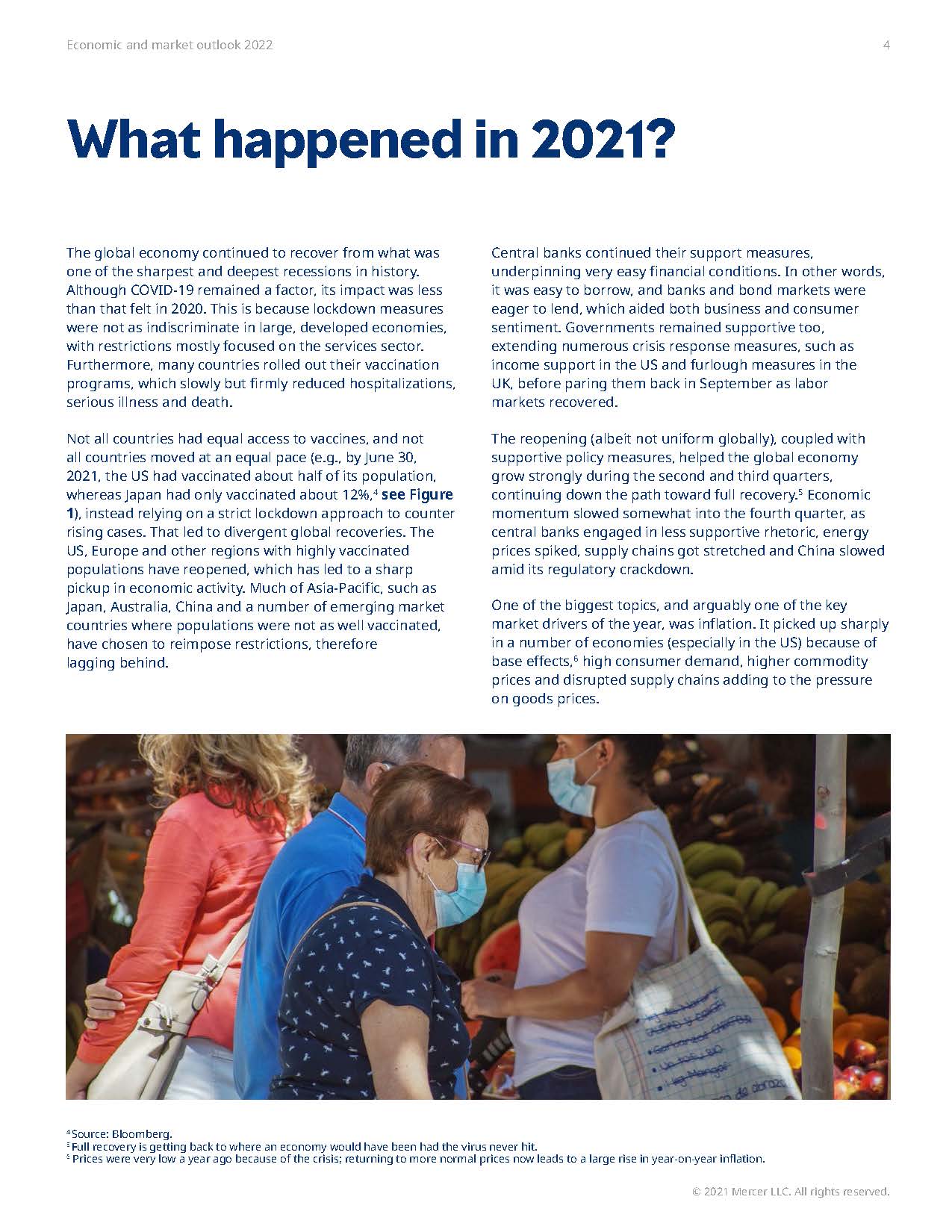 2022年全球经济展望报告