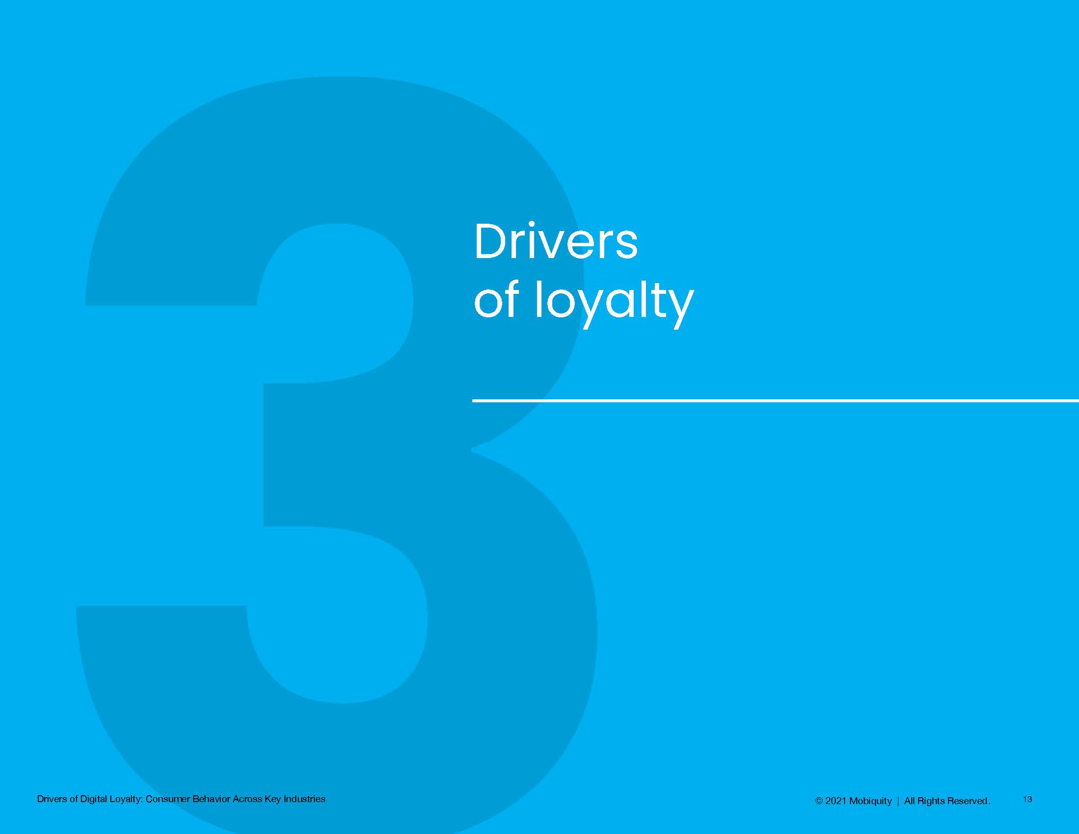 顾客忠诚度的驱动因素