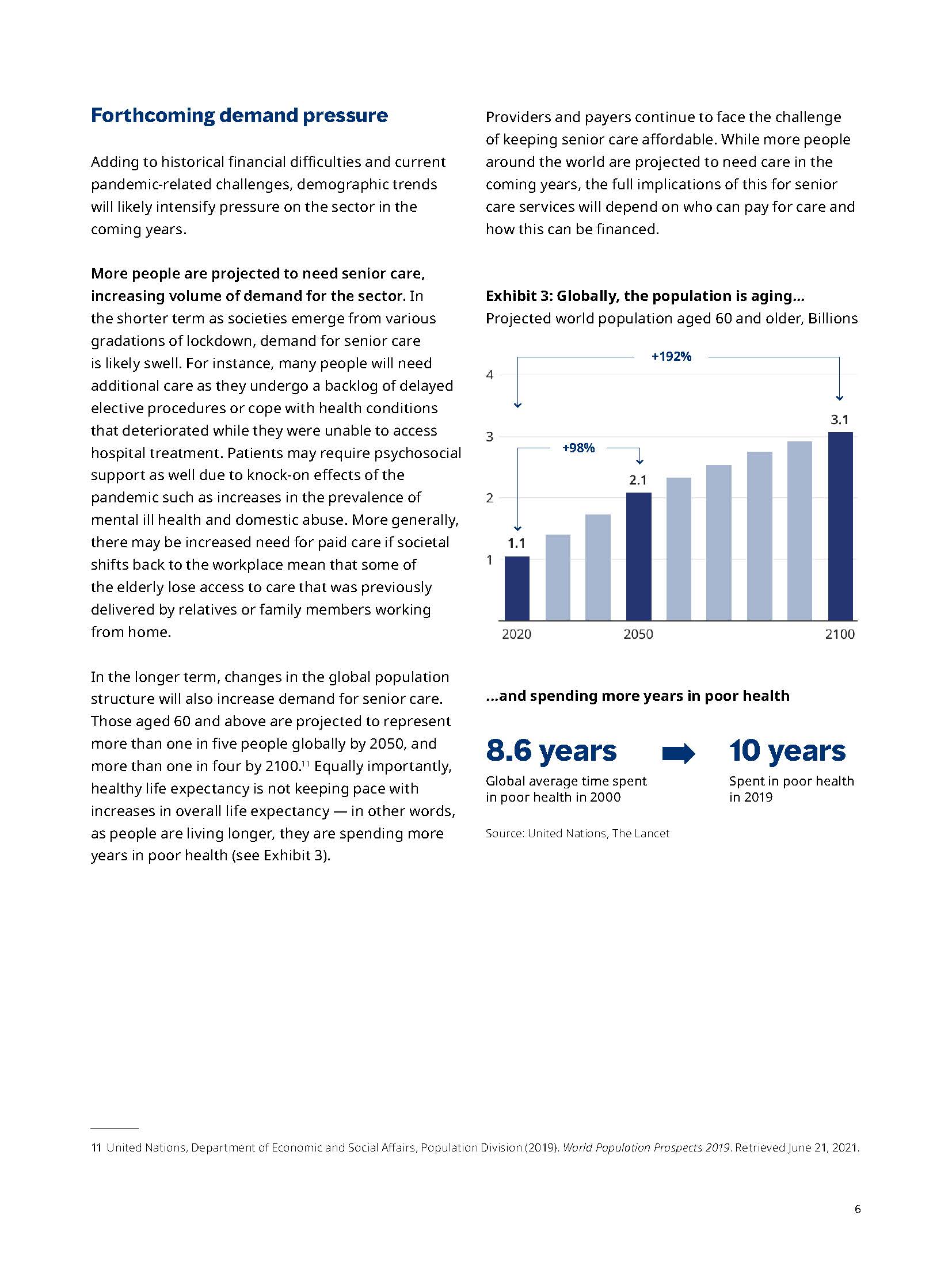 老年人护理报告