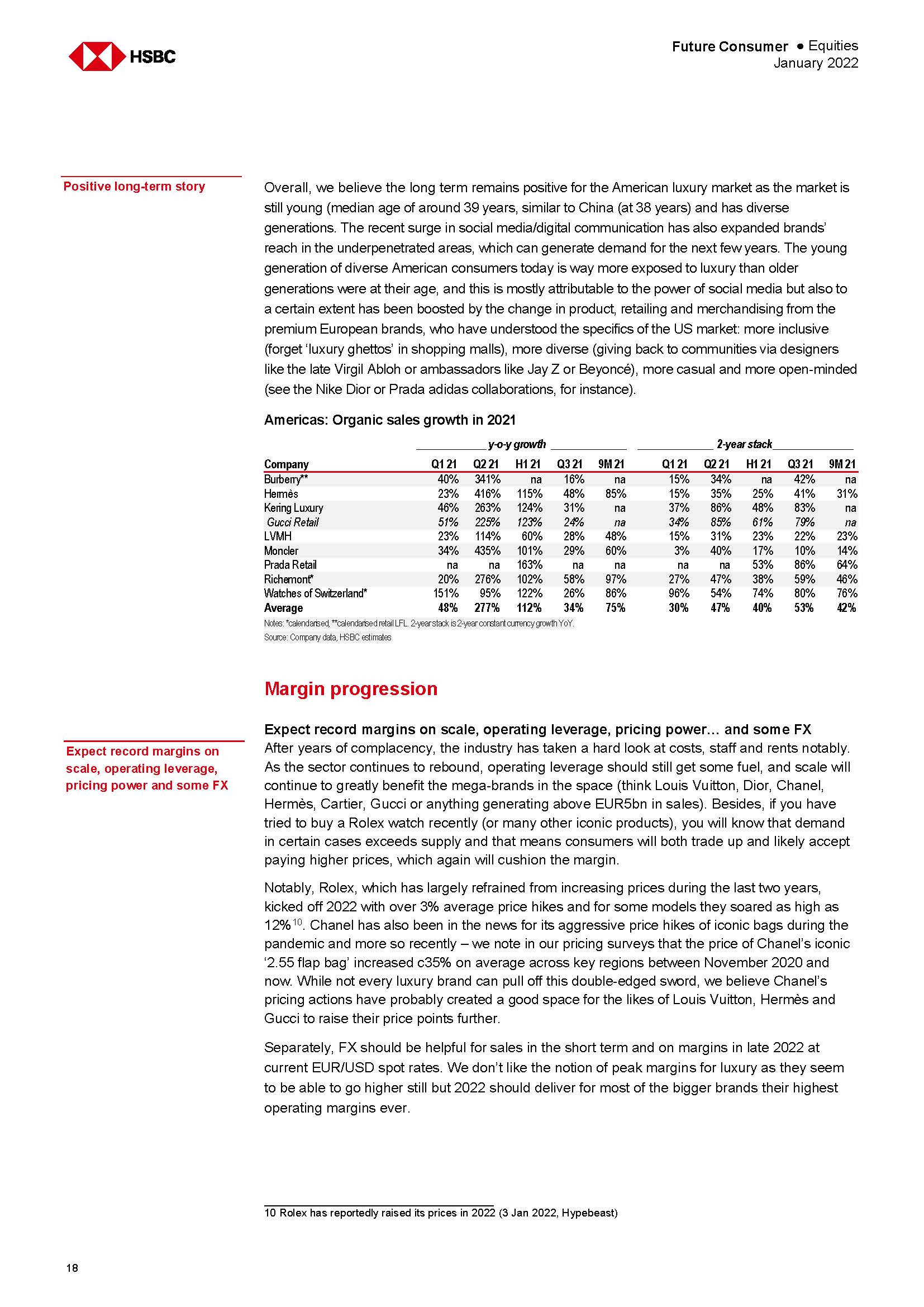 奢侈品行业市场分析报告