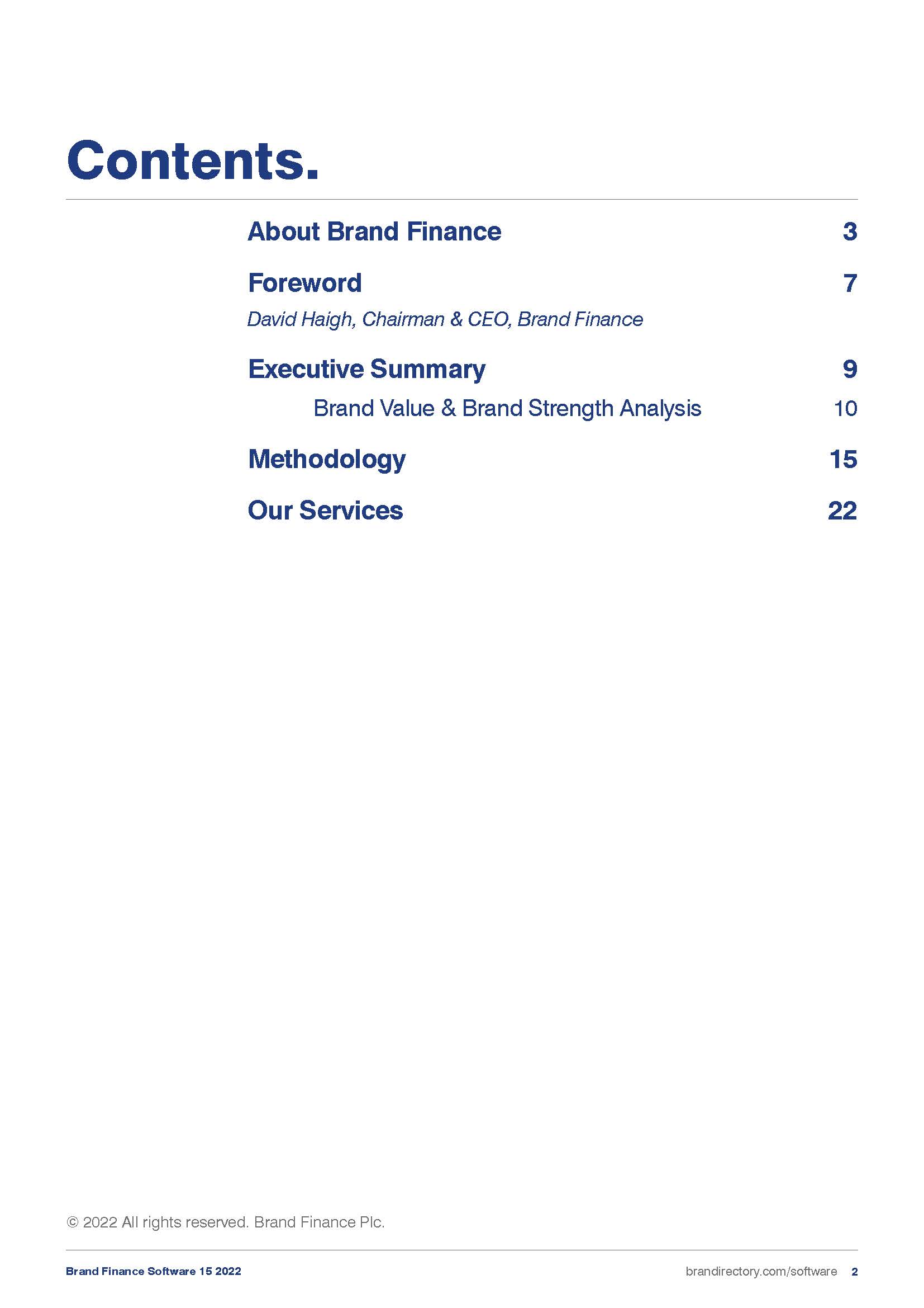 全球软件品牌价值排行