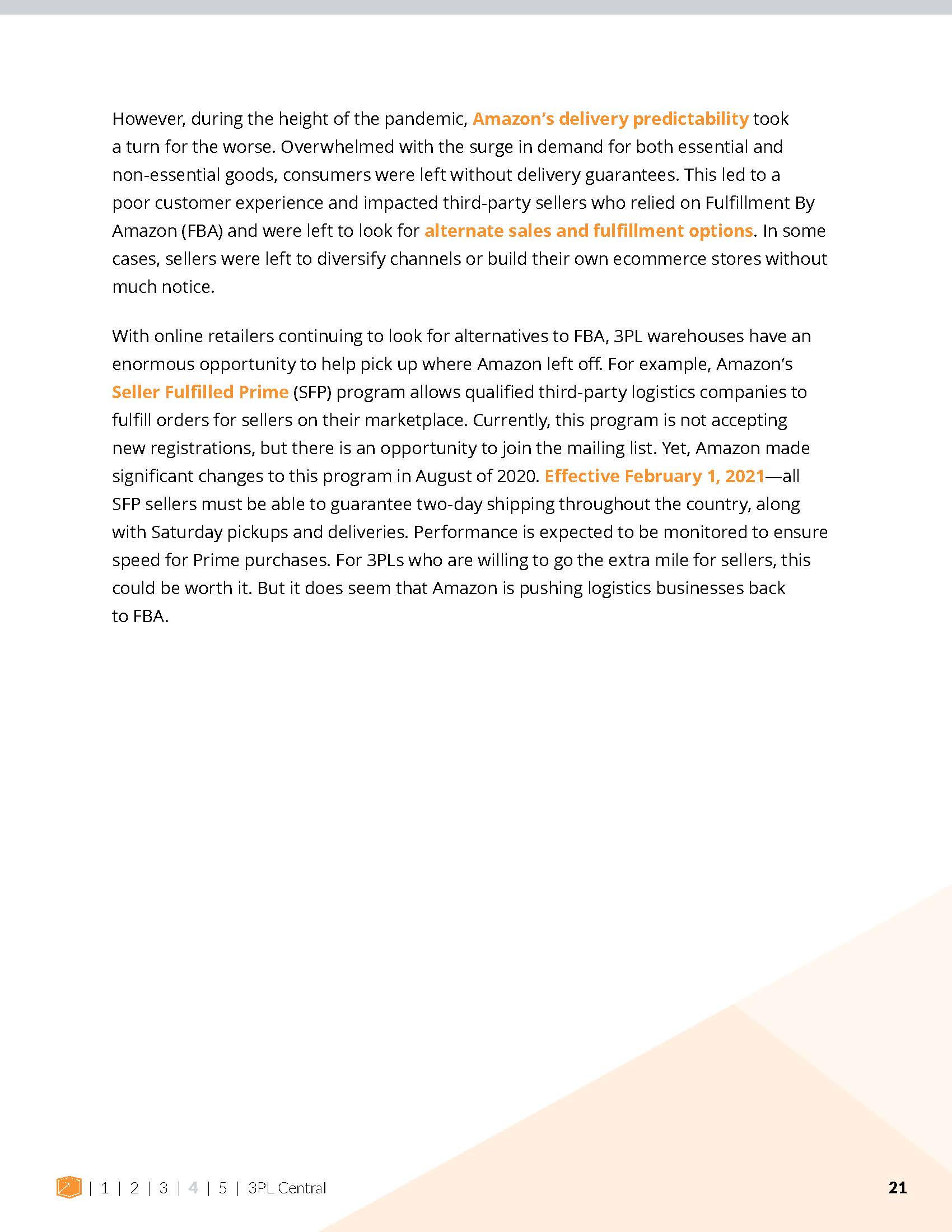 第三方物流行业报告