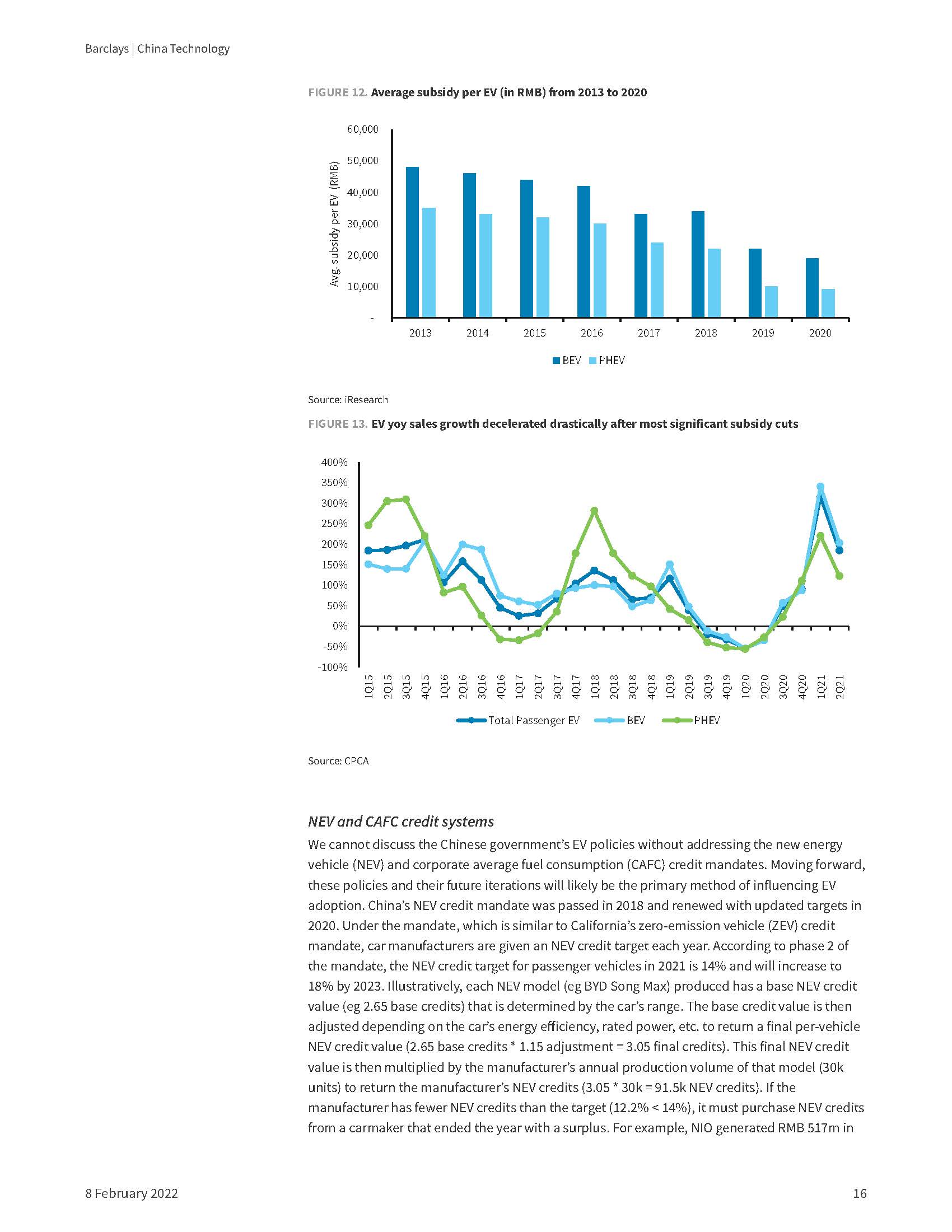 中国电动汽车行业报告