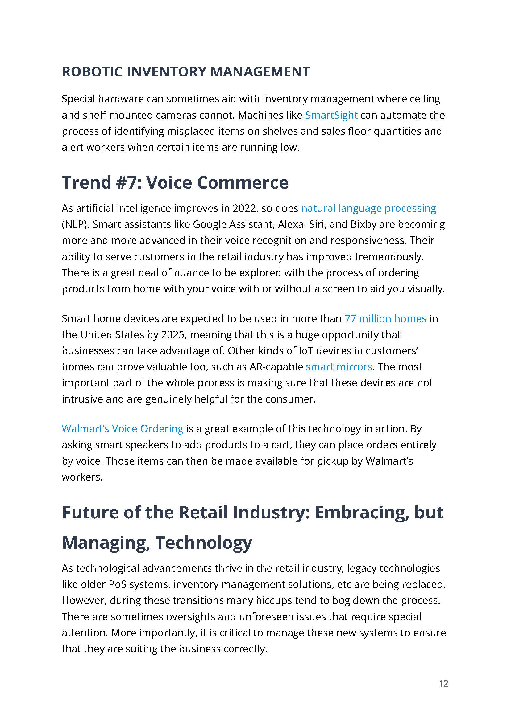 零售行业发展趋势报告