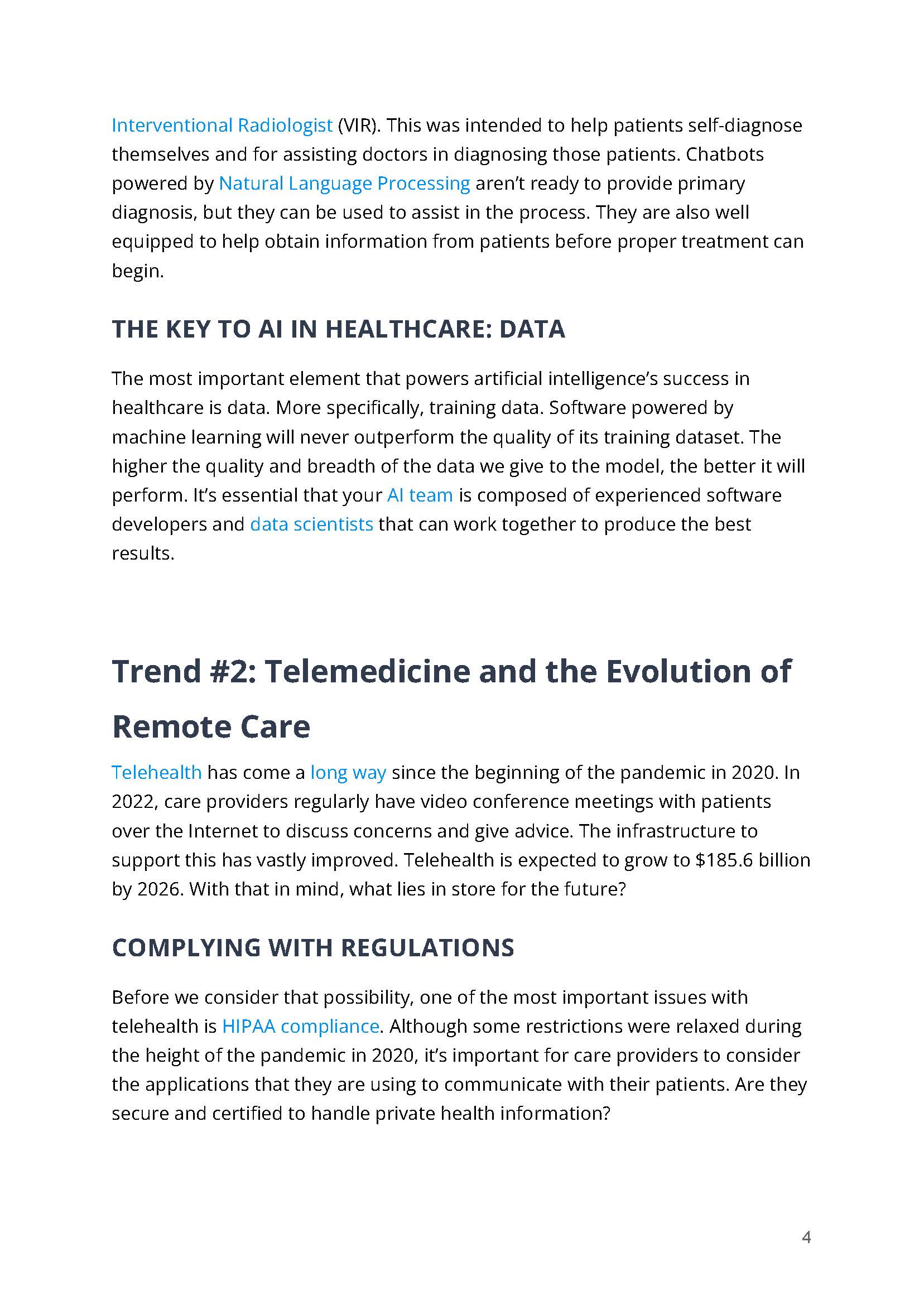 医疗智能化趋势报告