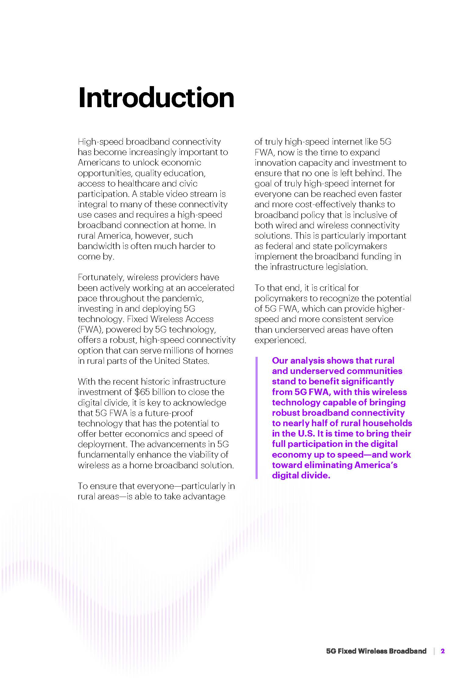 5G固定无线宽带