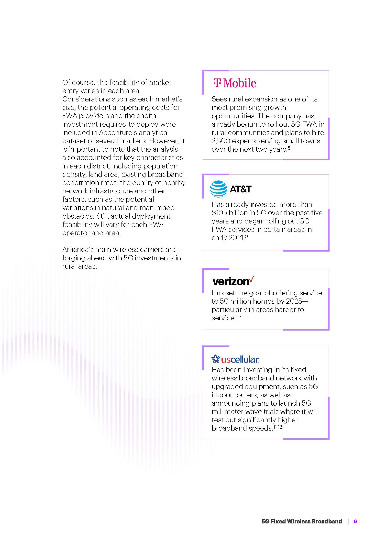 5G固定无线宽带