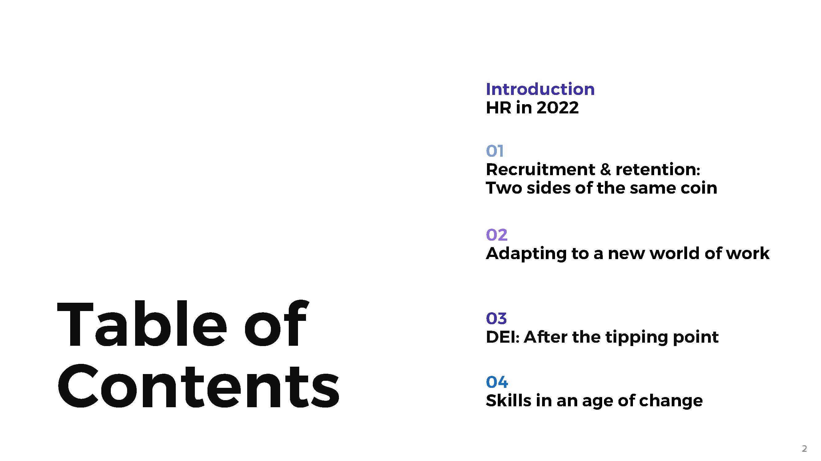 2022人力资源行业趋势