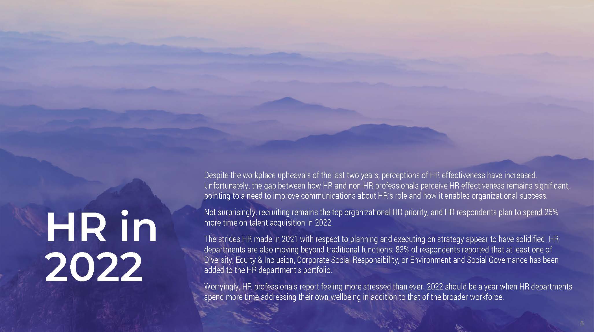 2022人力资源行业趋势