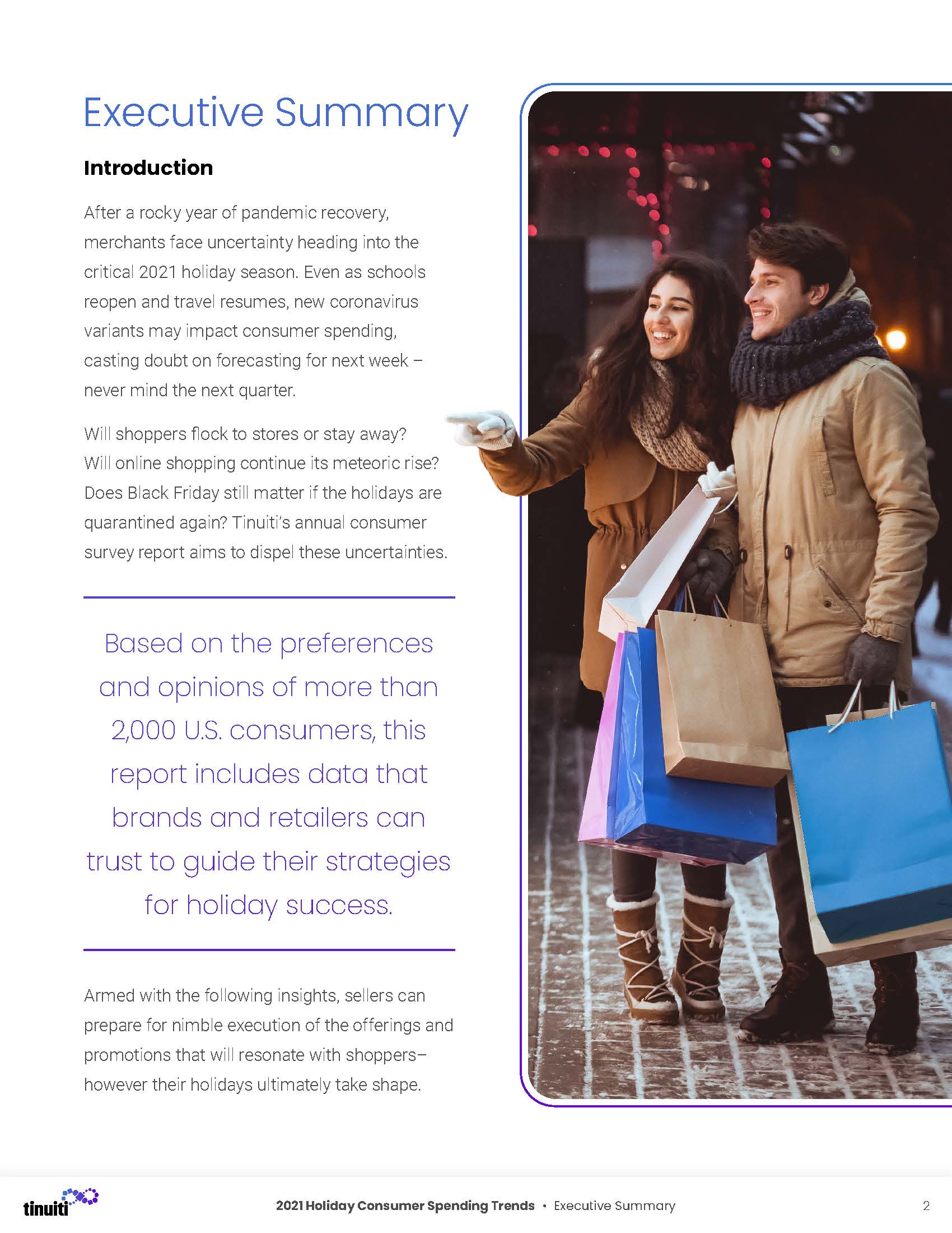 假日购物季报告,