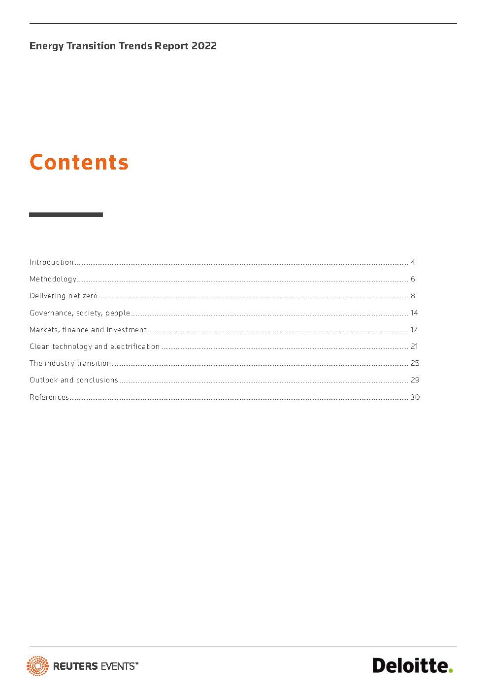 全球能源转型报告