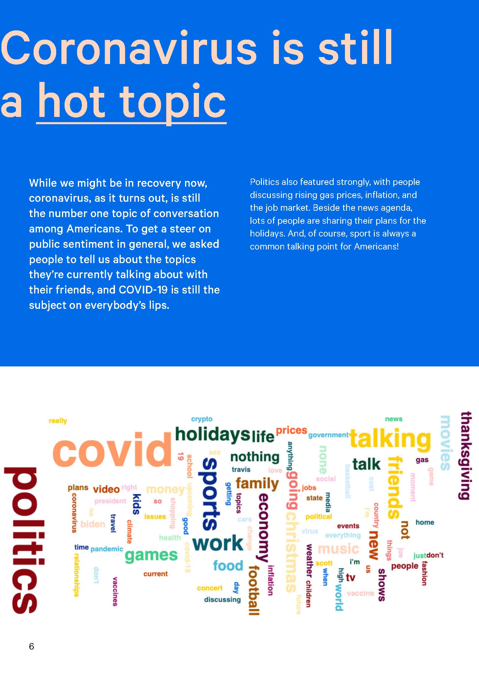 美国消费者调查报告