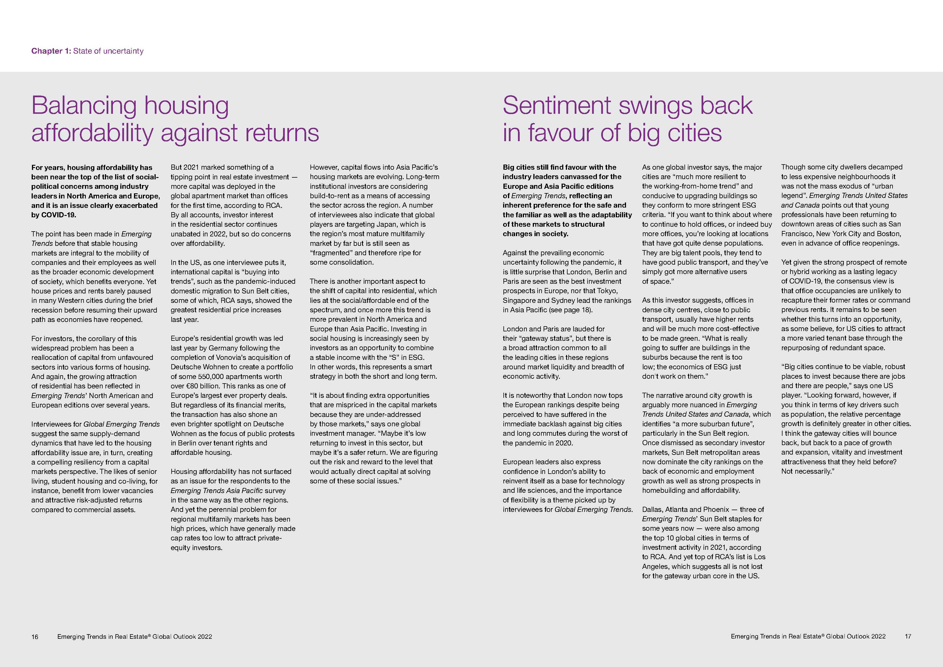 2022年房地产行业的发展趋势