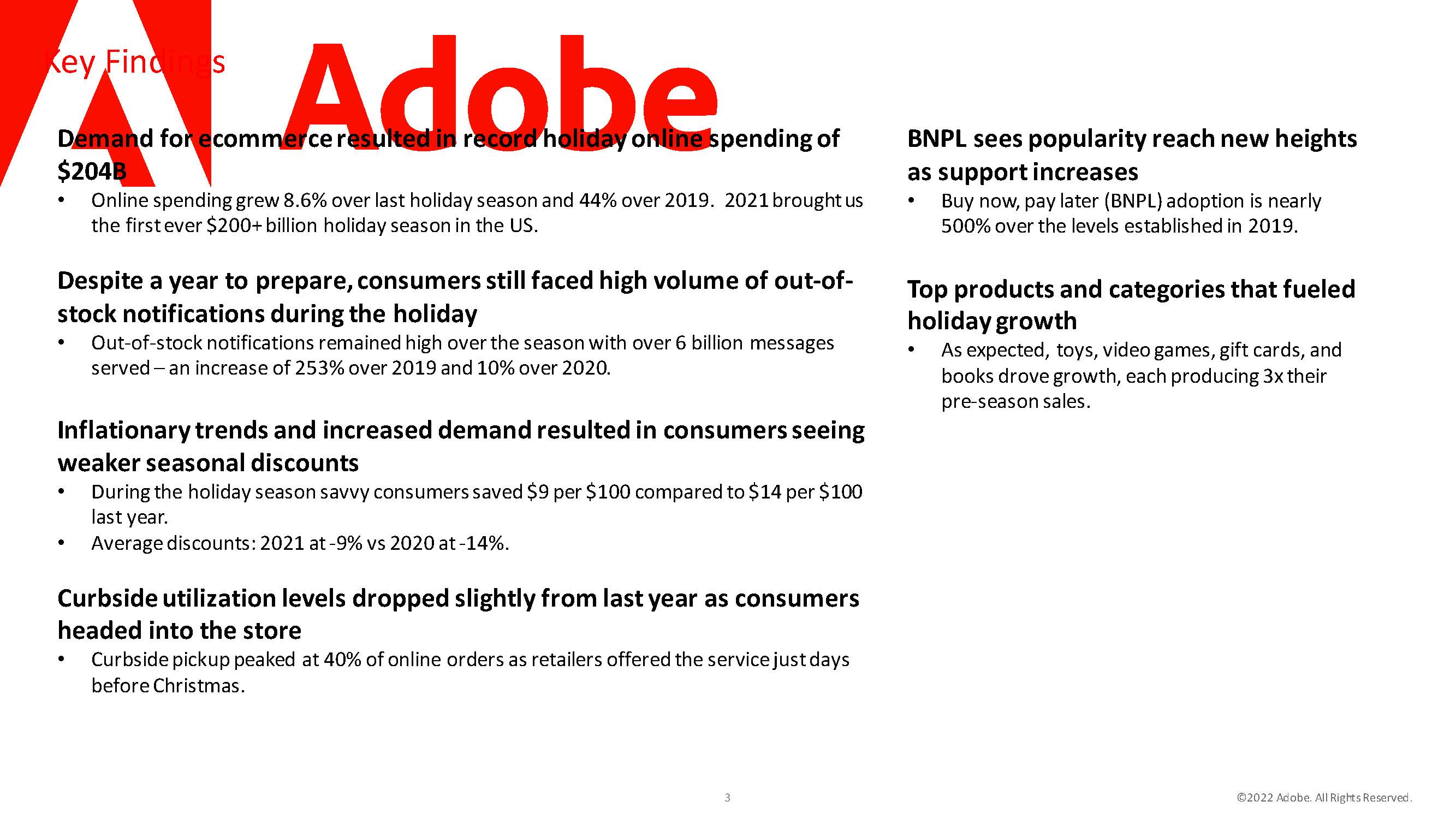 假日购物季报告