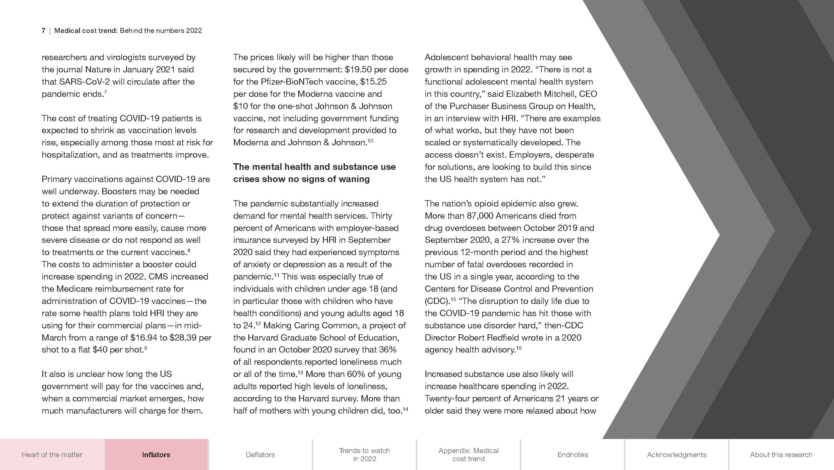 医疗费用支出趋势