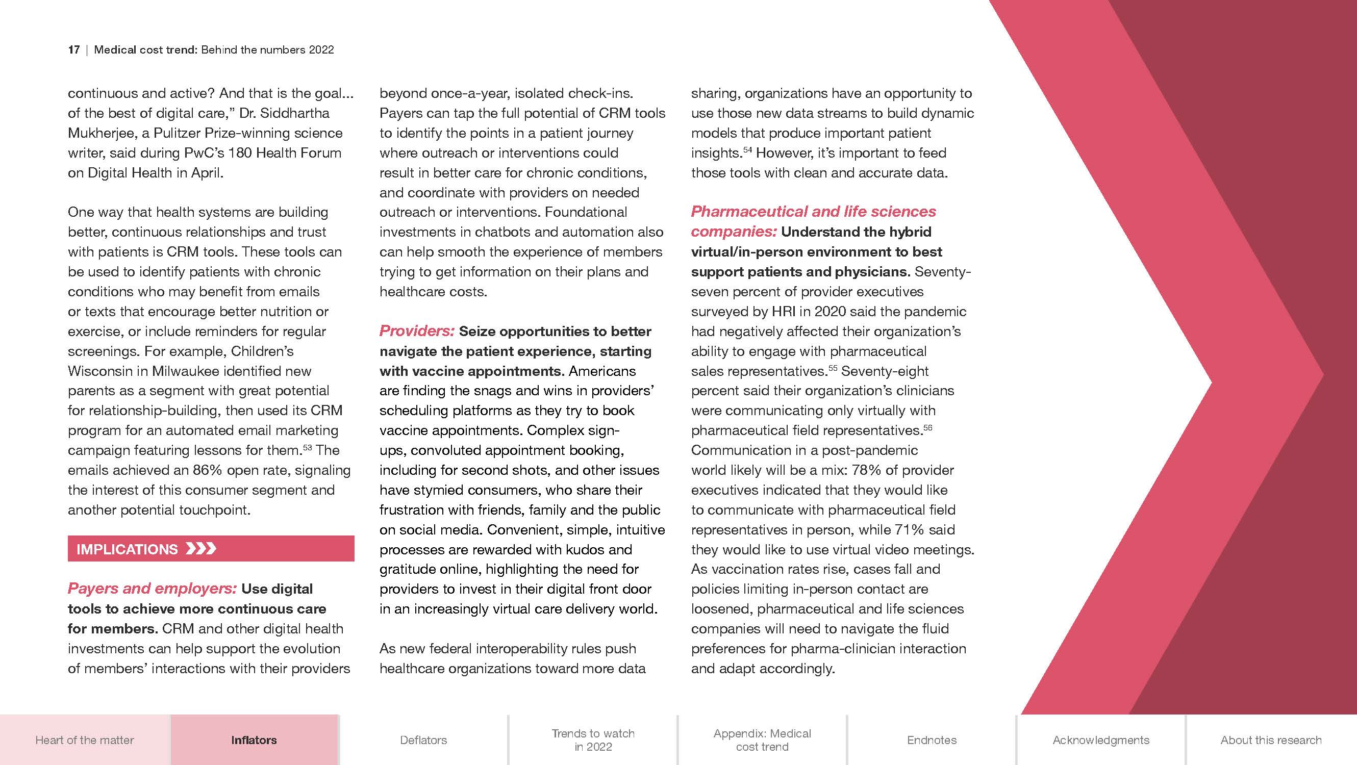 医疗费用支出趋势