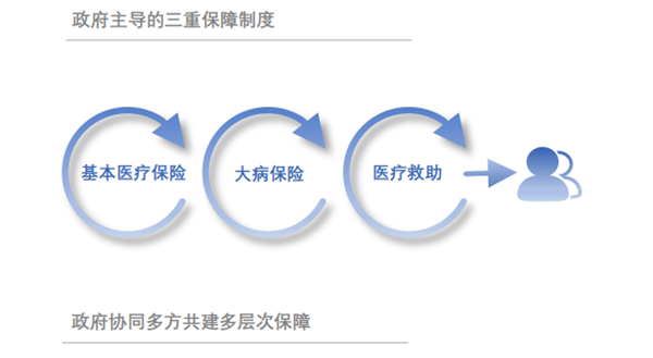 政府主导的三重保障制度 政府主导的三重保障制度