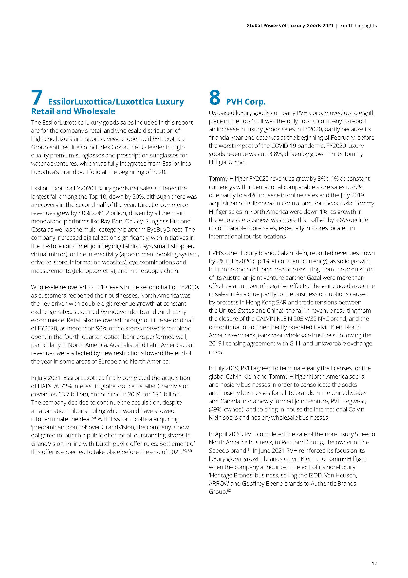 2021年全球奢侈品力量