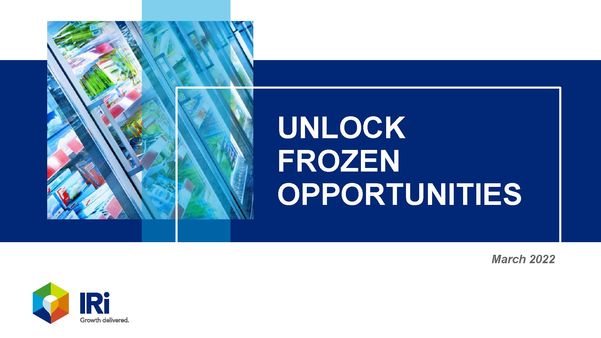 冷冻食品市场分析报告