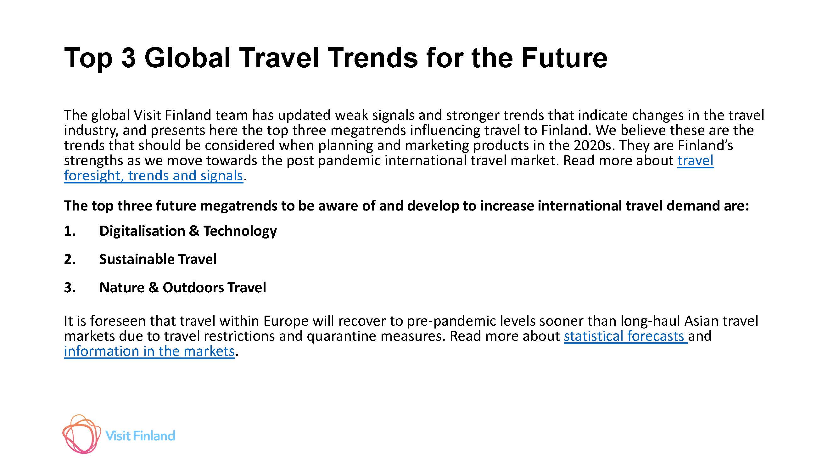 国际旅游业的未来发展趋势