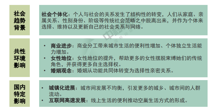 空巢青年出现原因