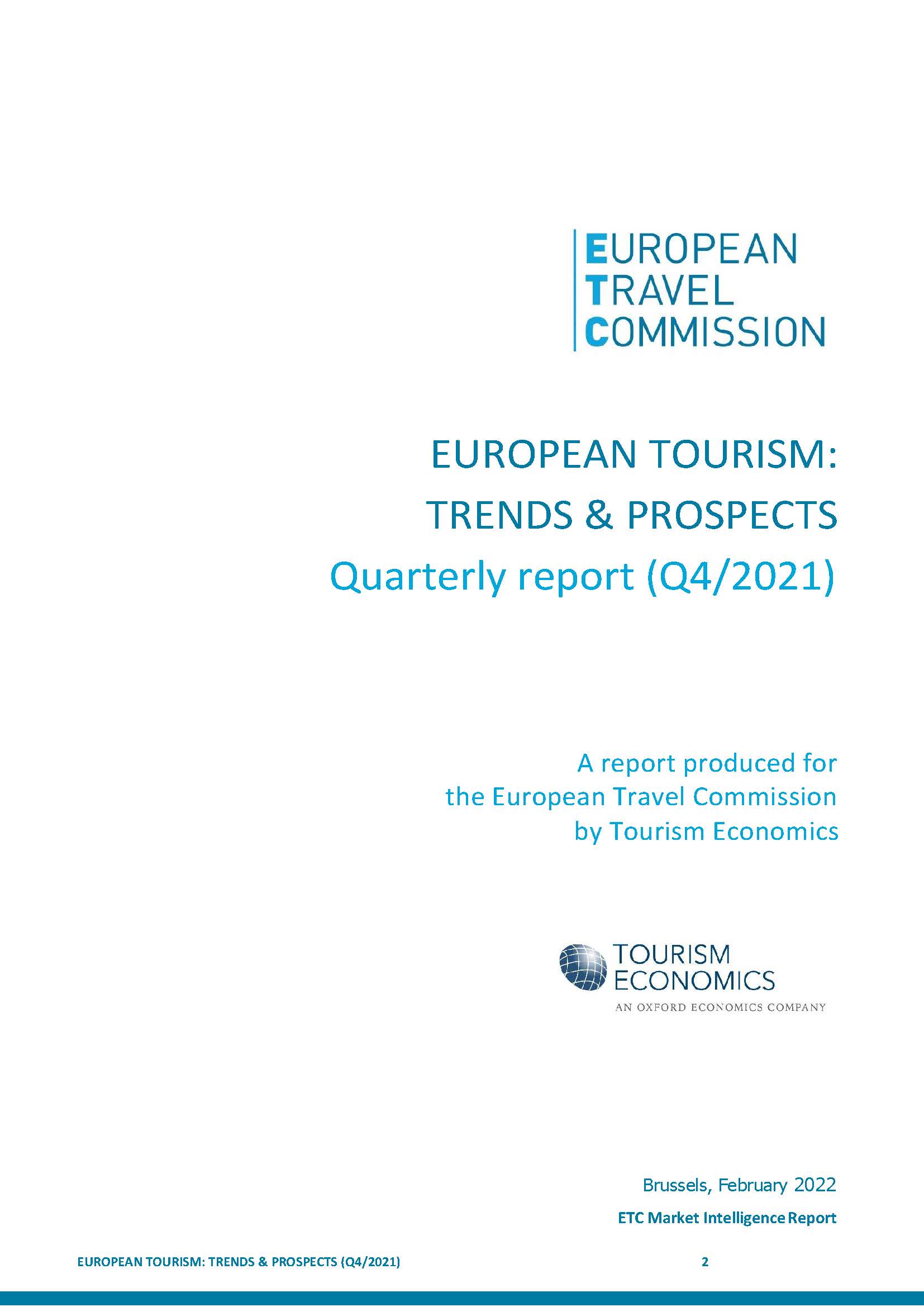 2022年欧洲旅游业分析