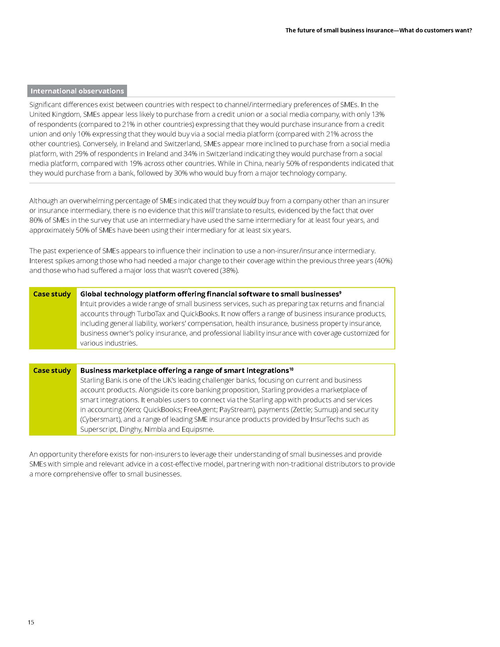 中小企业保险市场趋势