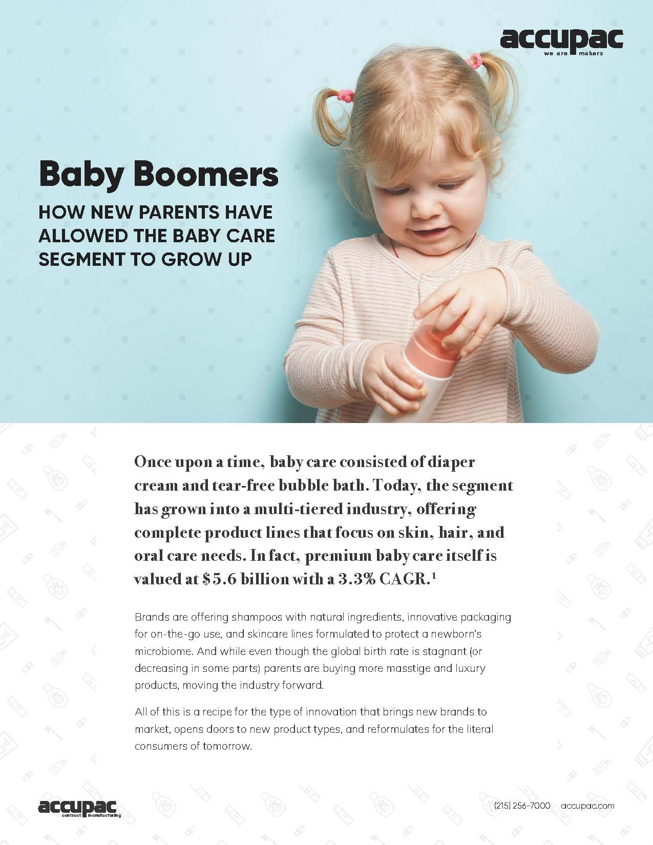 婴幼儿护理市场报告