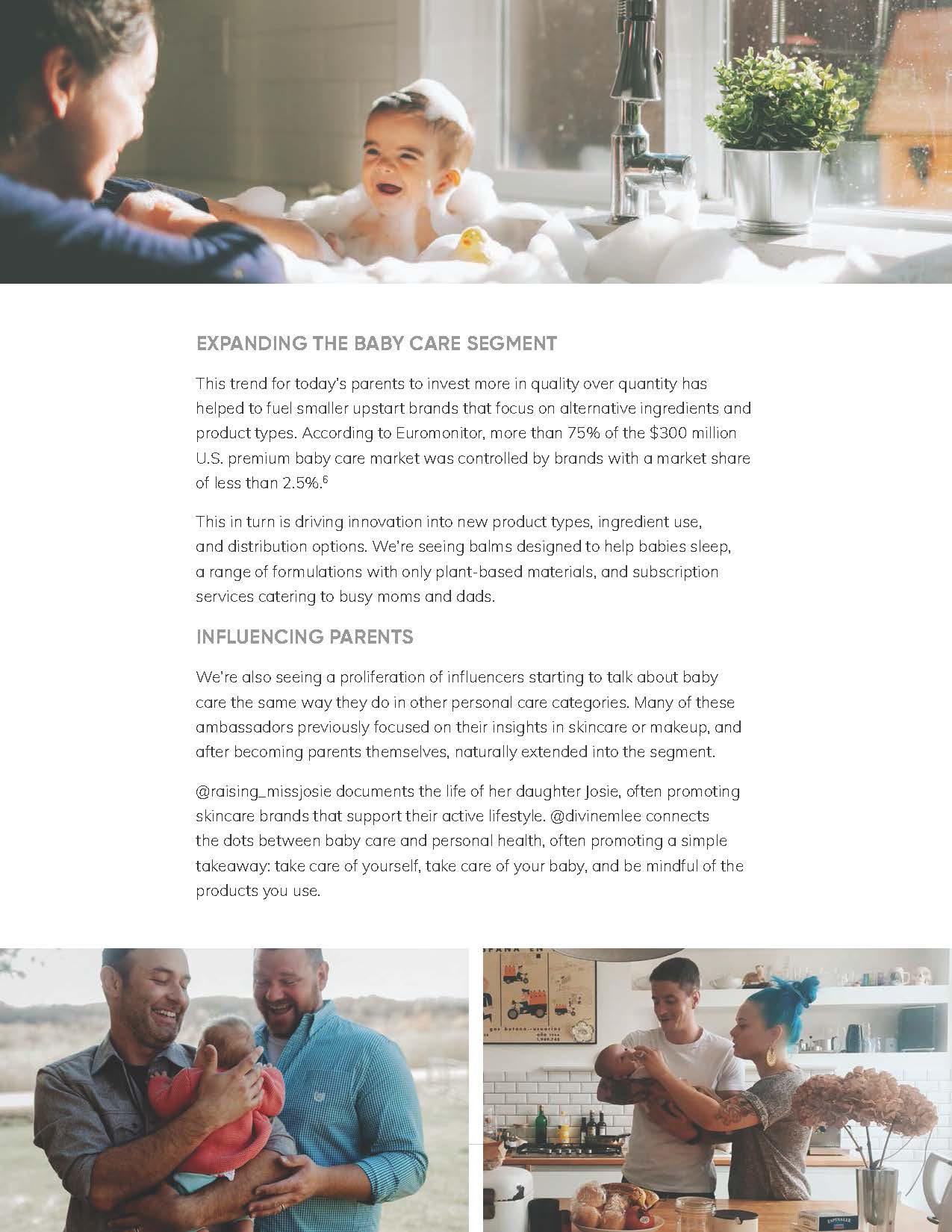 婴幼儿护理市场报告