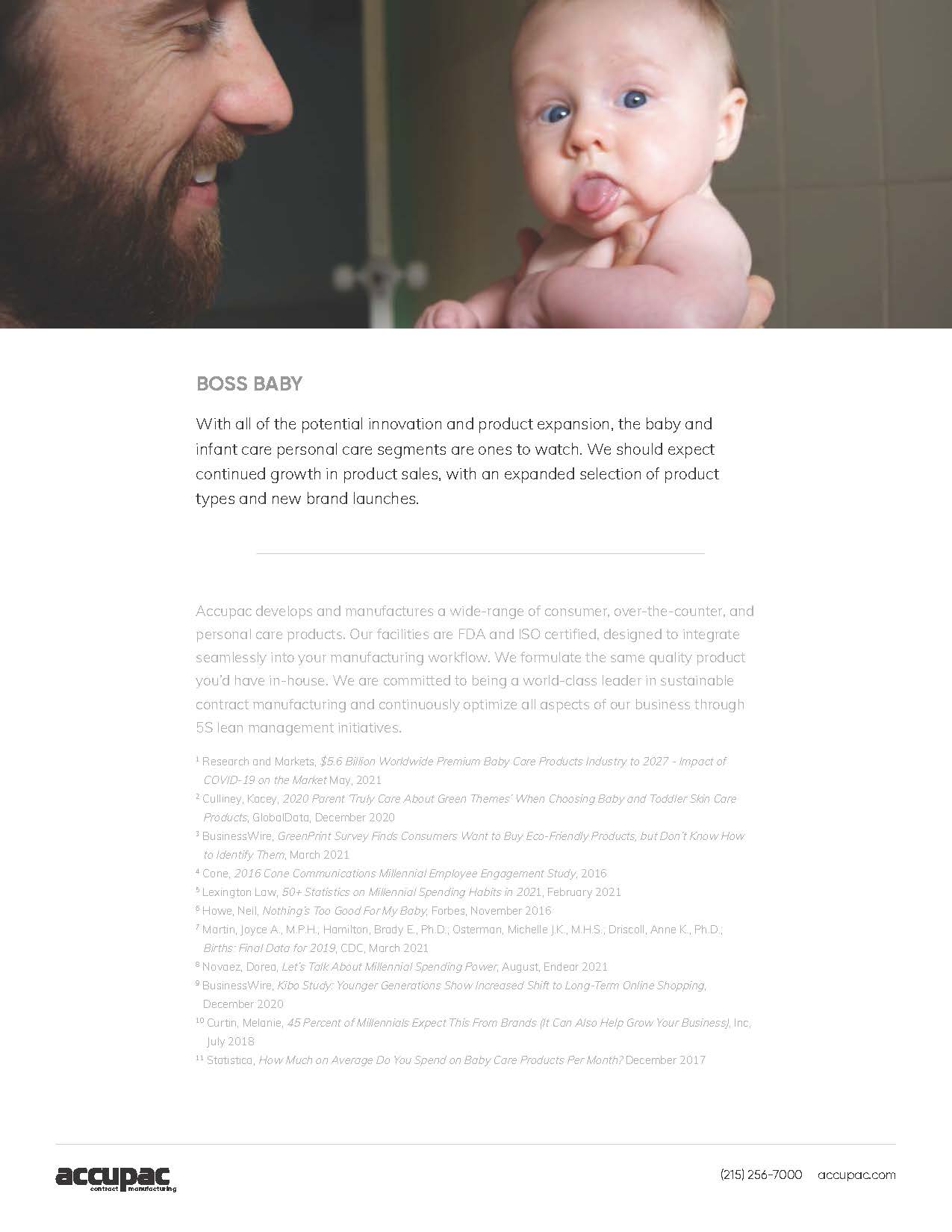 婴幼儿护理市场报告