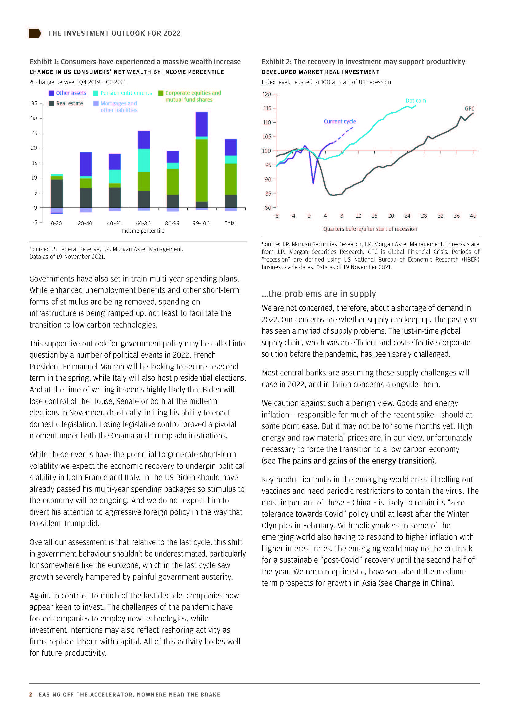 2022年全球投资展望报告