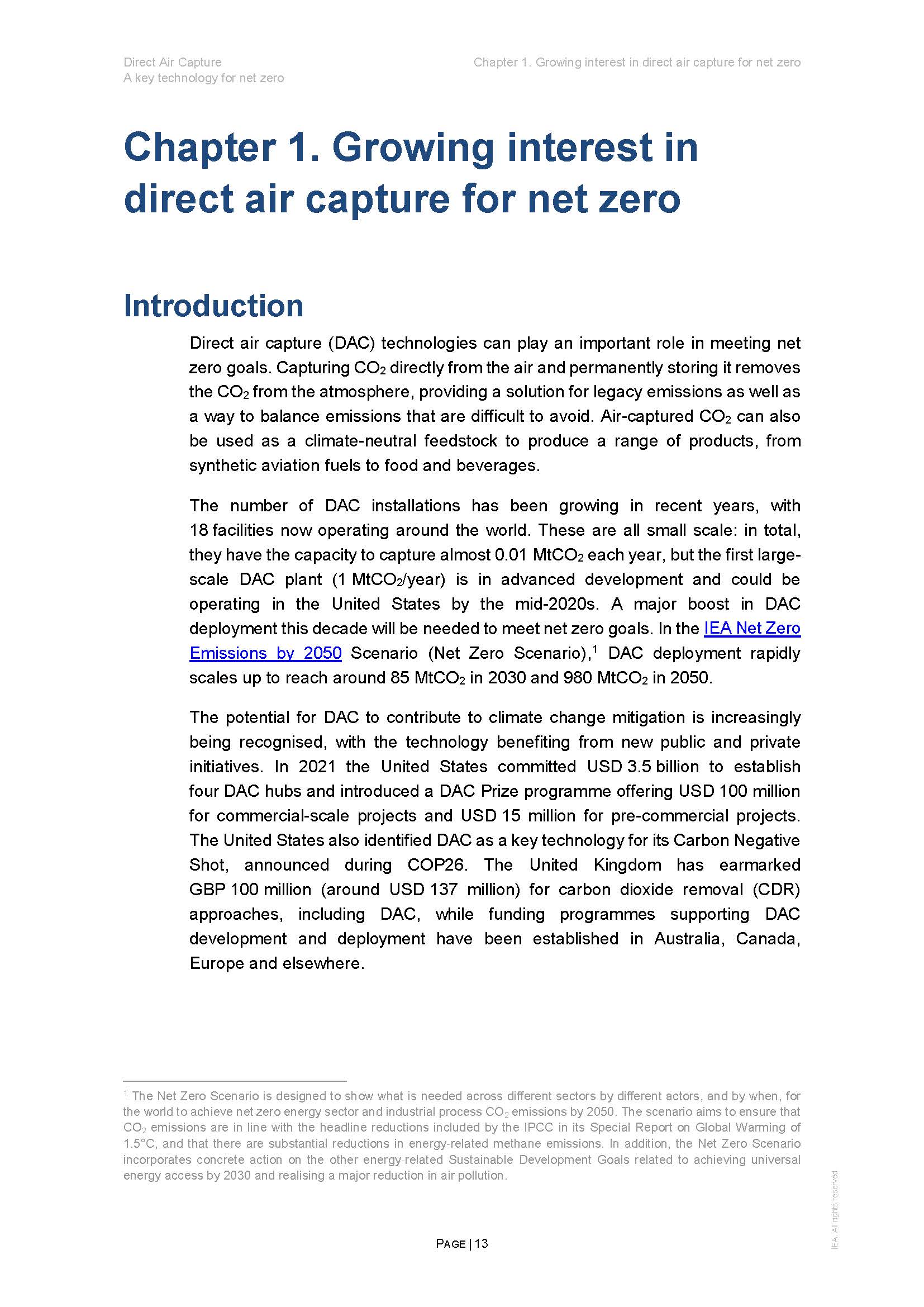 直接空气捕获技术